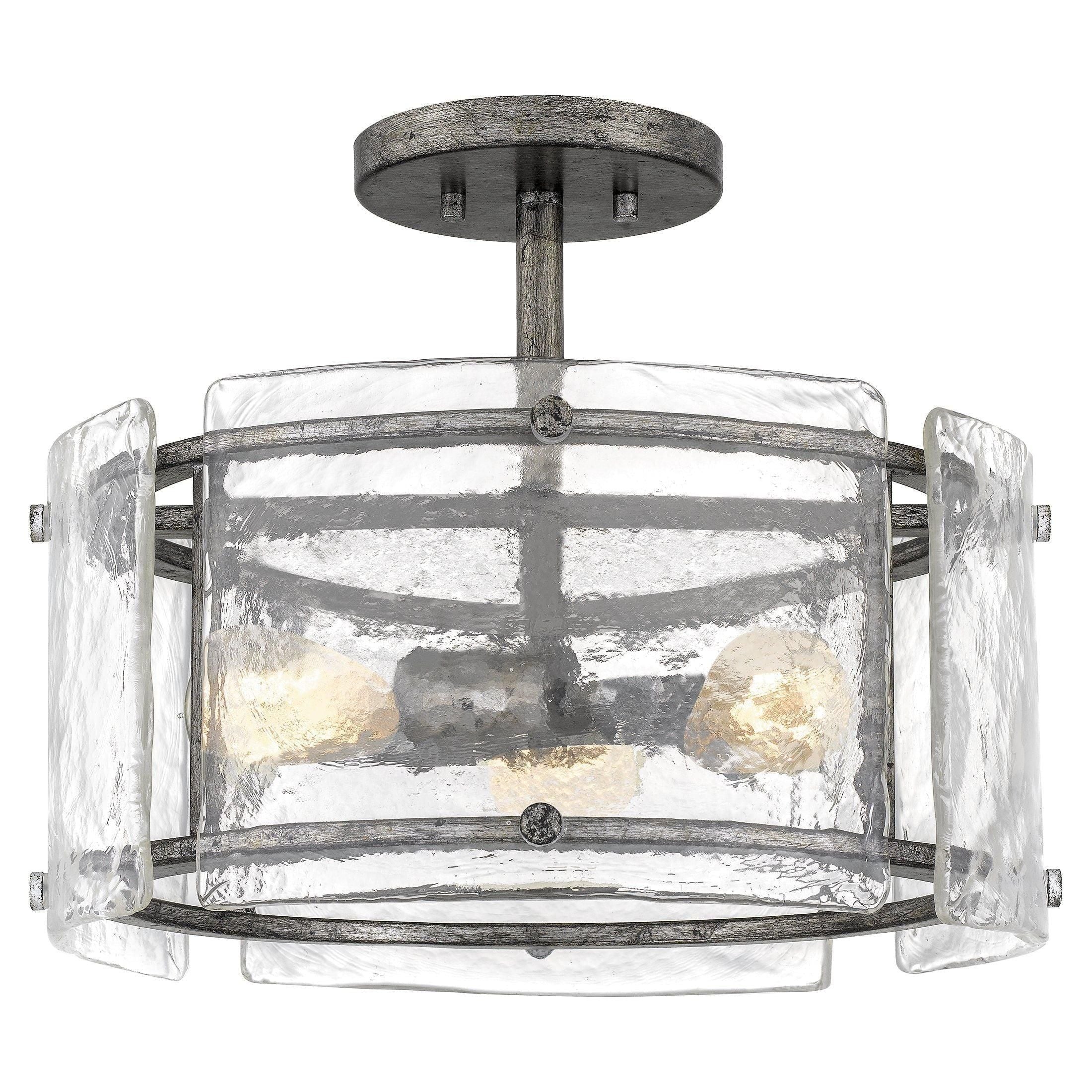 Quoizel - Fortress Semi Flush Mount - Lights Canada