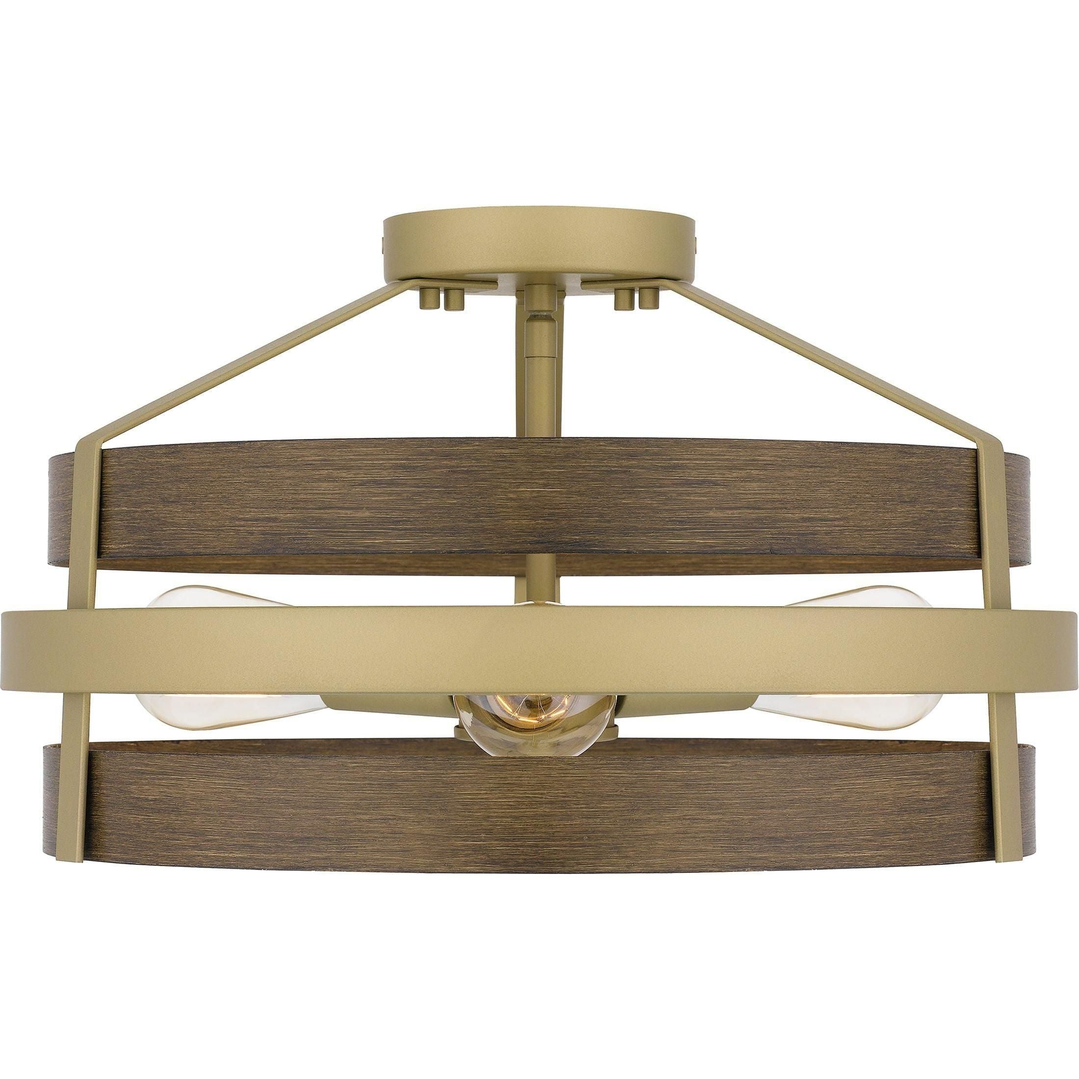 Quoizel - Gadsen Semi Flush Mount - Lights Canada