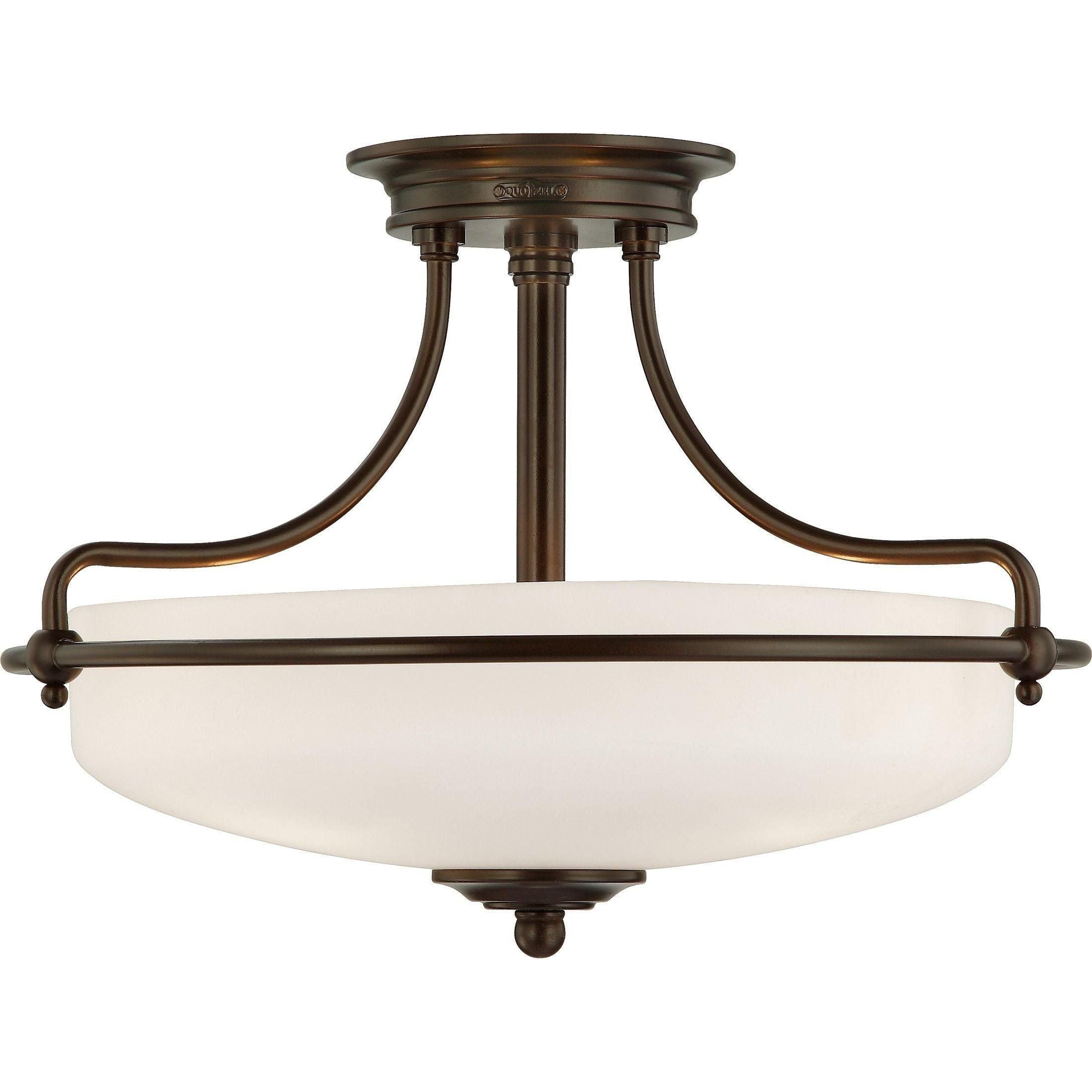 Quoizel - Griffin Semi Flush Mount - Lights Canada