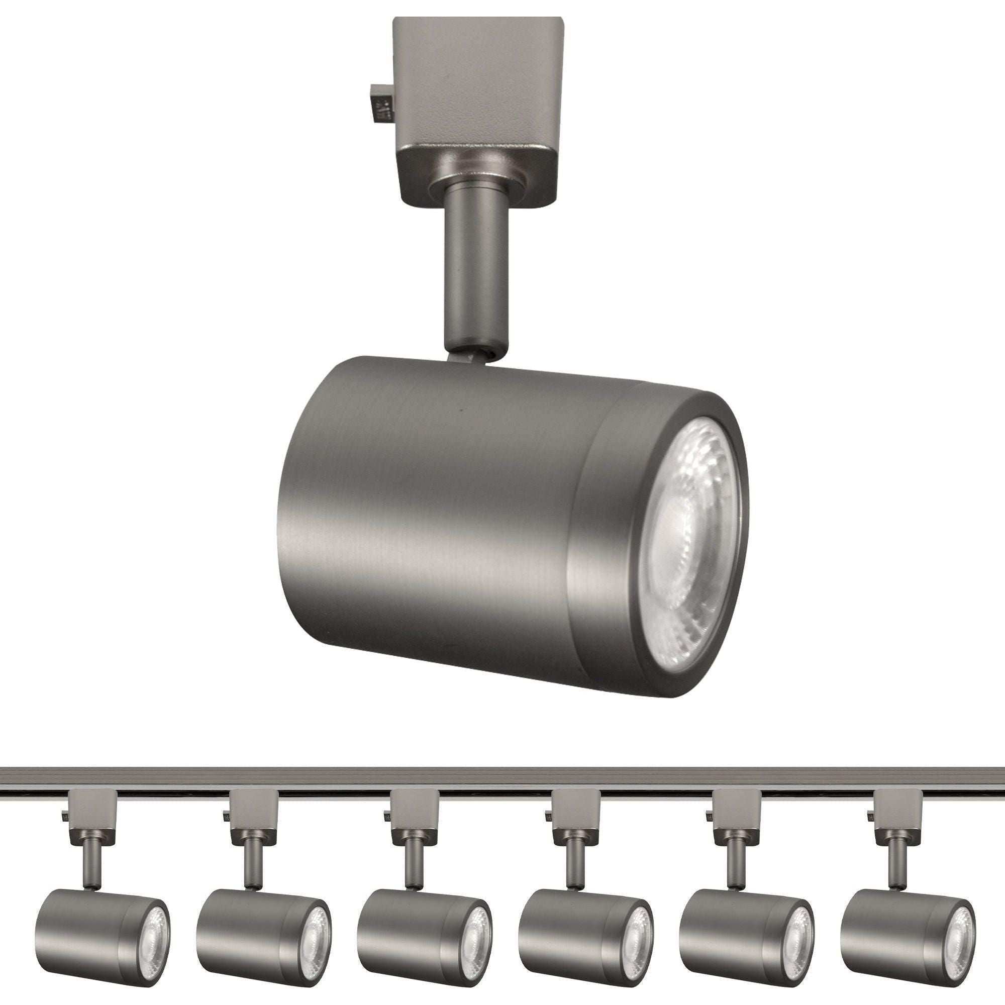 WAC Lighting - Charge LED 10W Line Voltage Track Head for H Track (Pack of 6) - Lights Canada