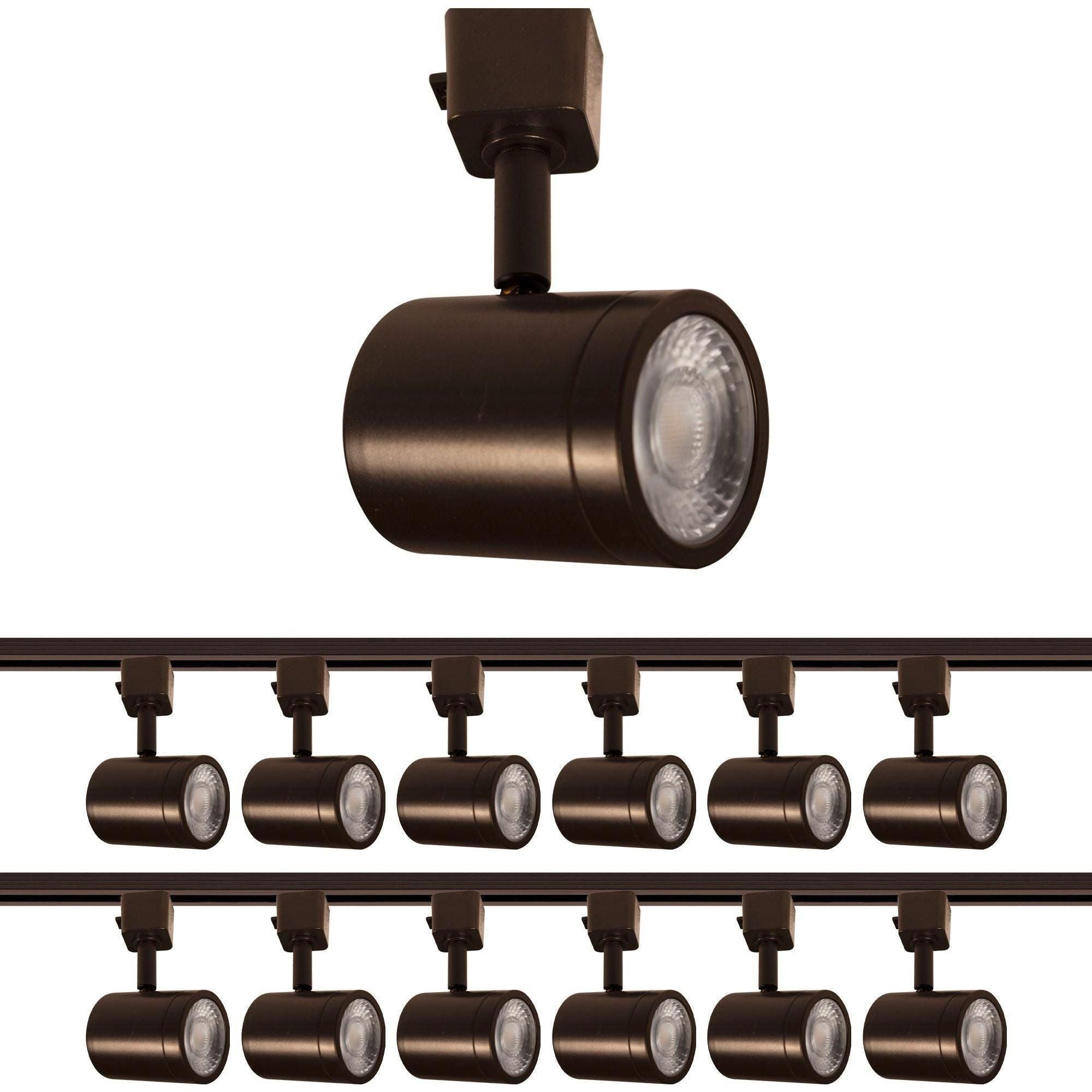 WAC Lighting - Charge LED 10W Line Voltage Track Head for H Track (Pack of 12) - Lights Canada