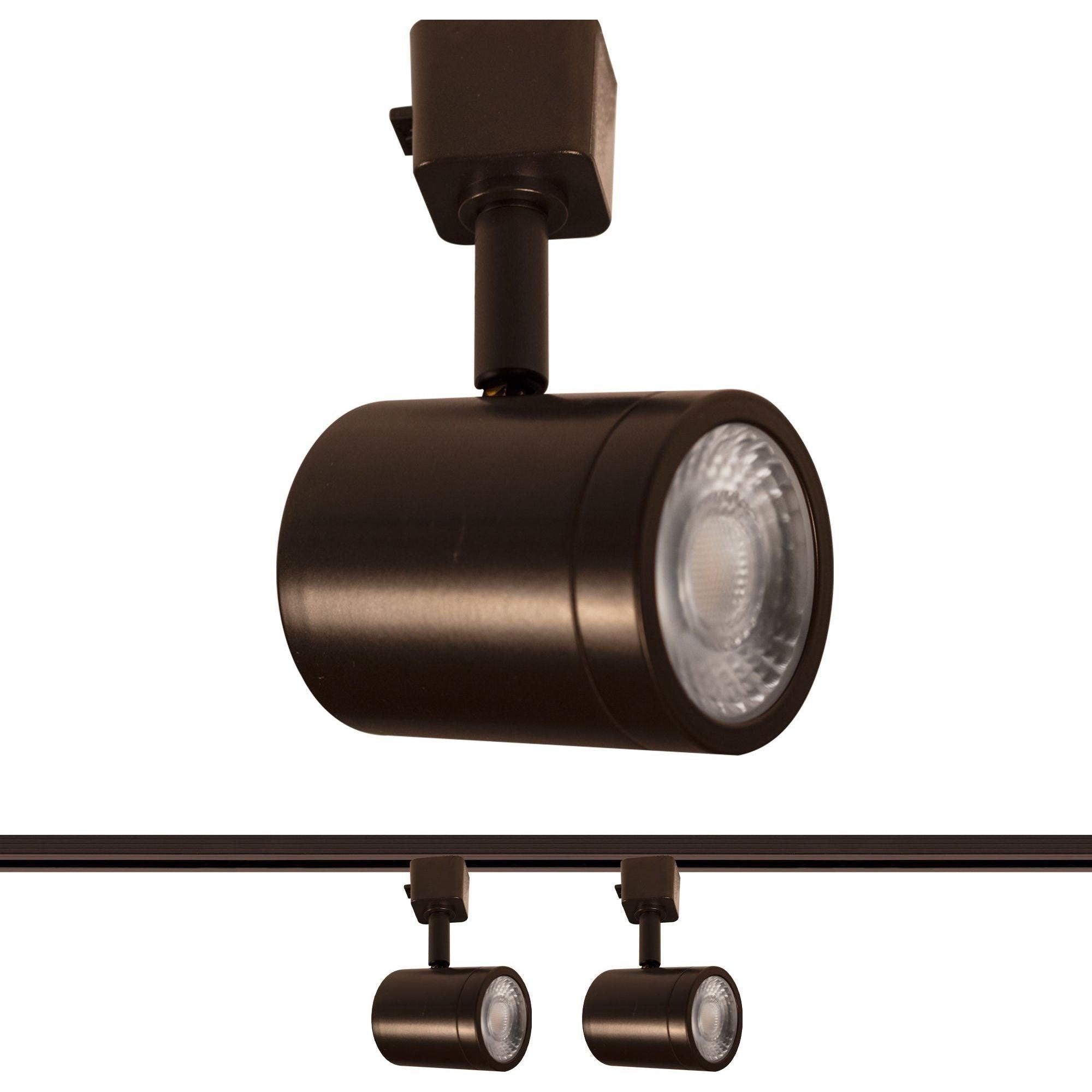 WAC Lighting - Charge LED 10W Line Voltage Track Head for H Track (Pack of 2) - Lights Canada