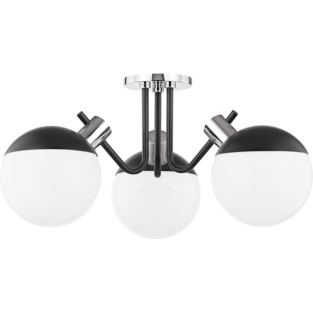 Mitzi - Miranda 3-Light Semi Flush Mount - Lights Canada