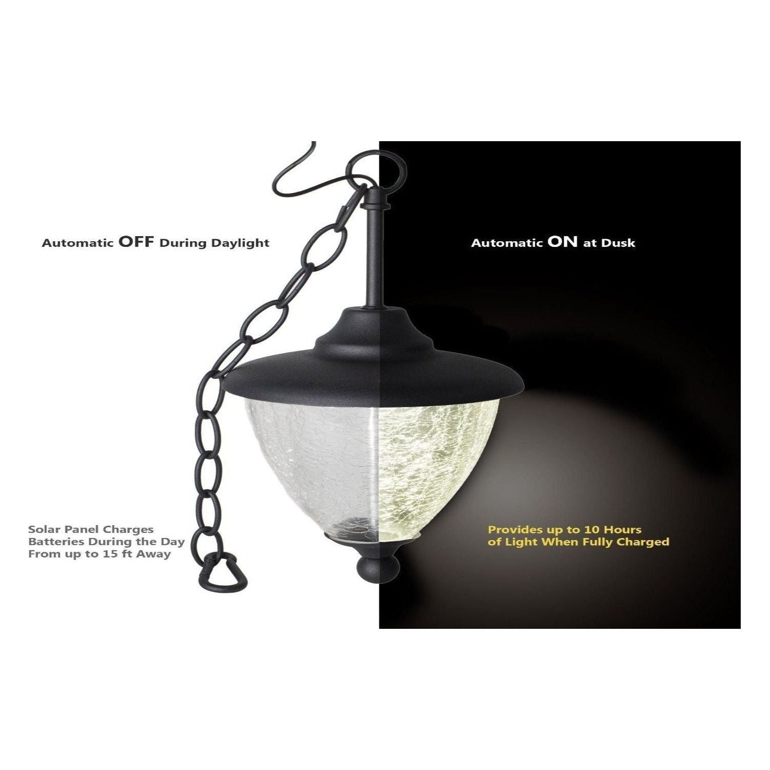 Classy Caps - Eclipse Solar Hanging Chandelier - Lights Canada