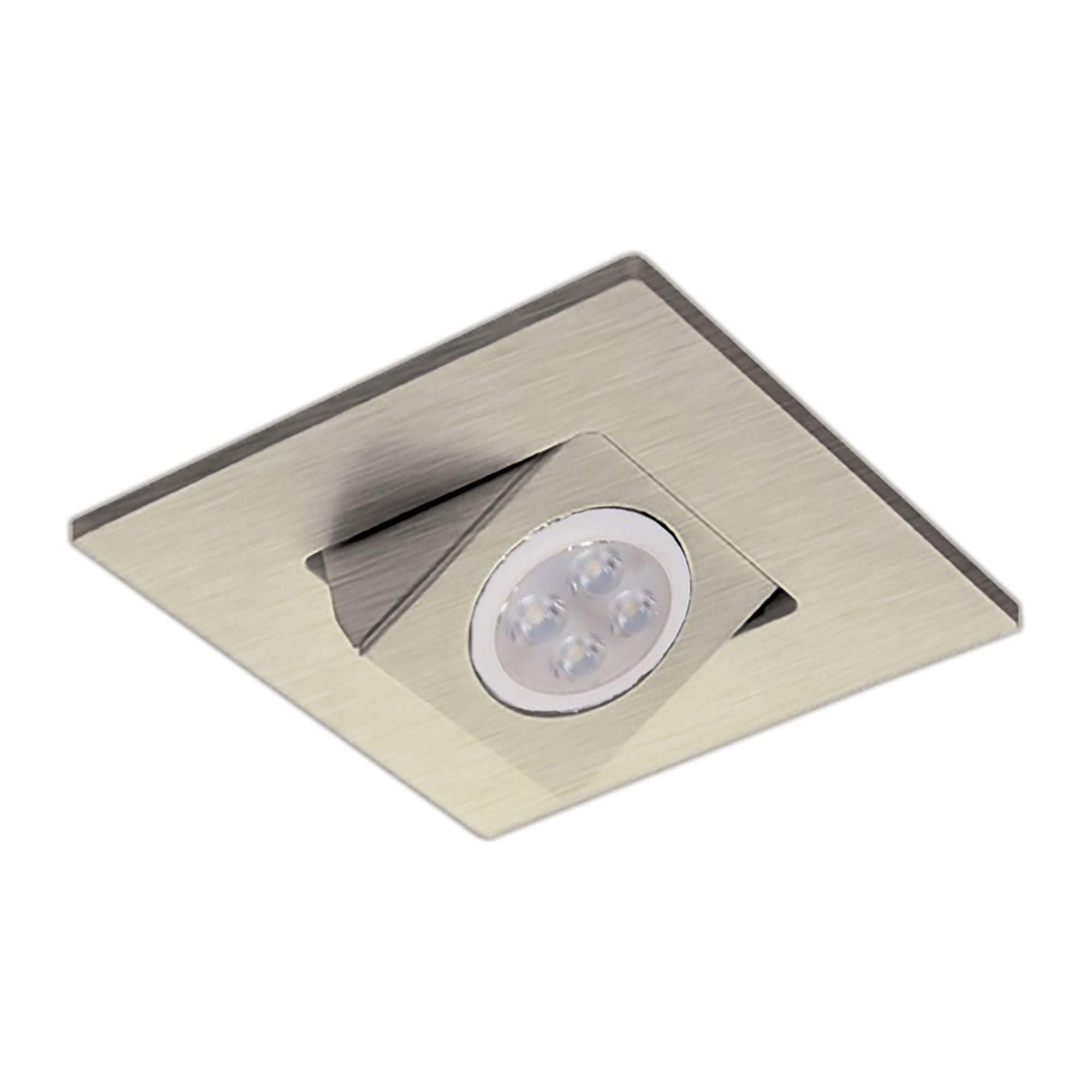 WAC Lighting - 4" Square Adjustable Trim with LED Bulb - Lights Canada