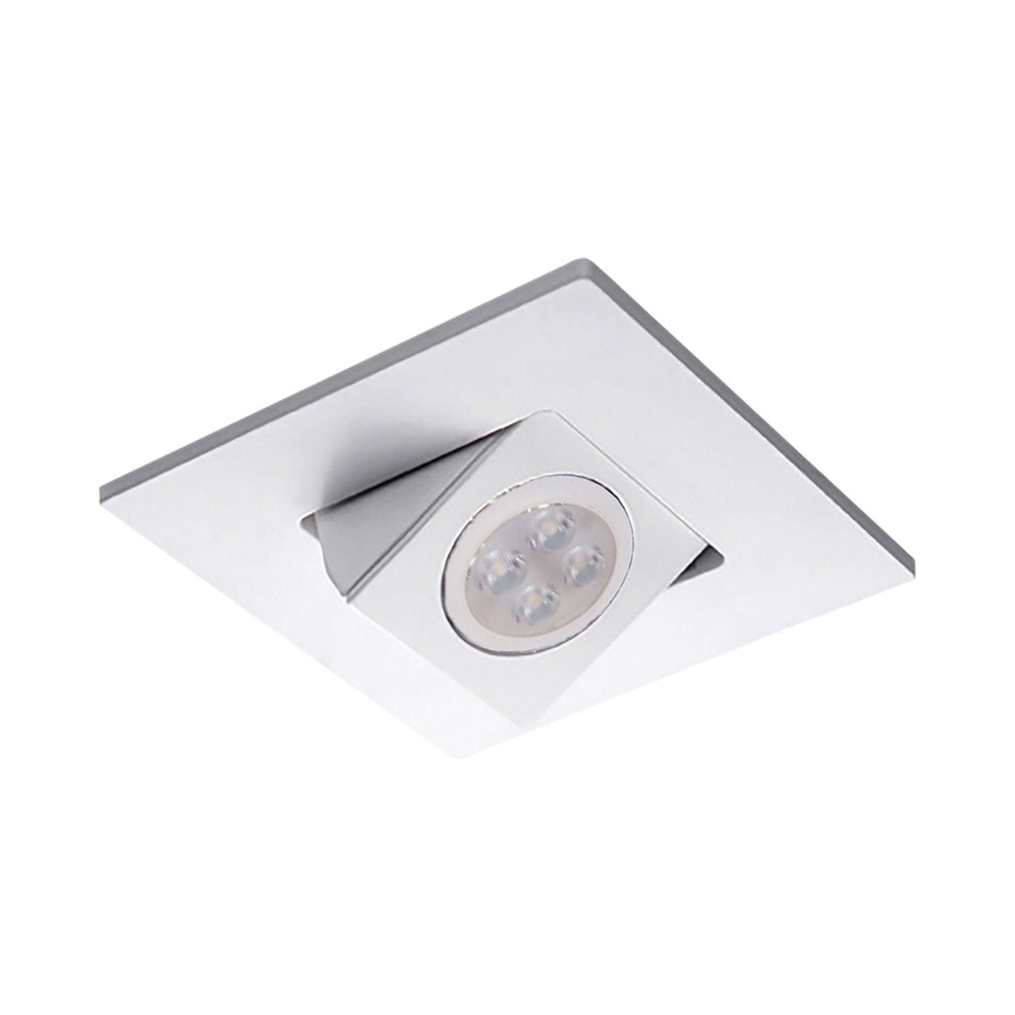 WAC Lighting - 4" Square Adjustable Trim with LED Bulb - Lights Canada