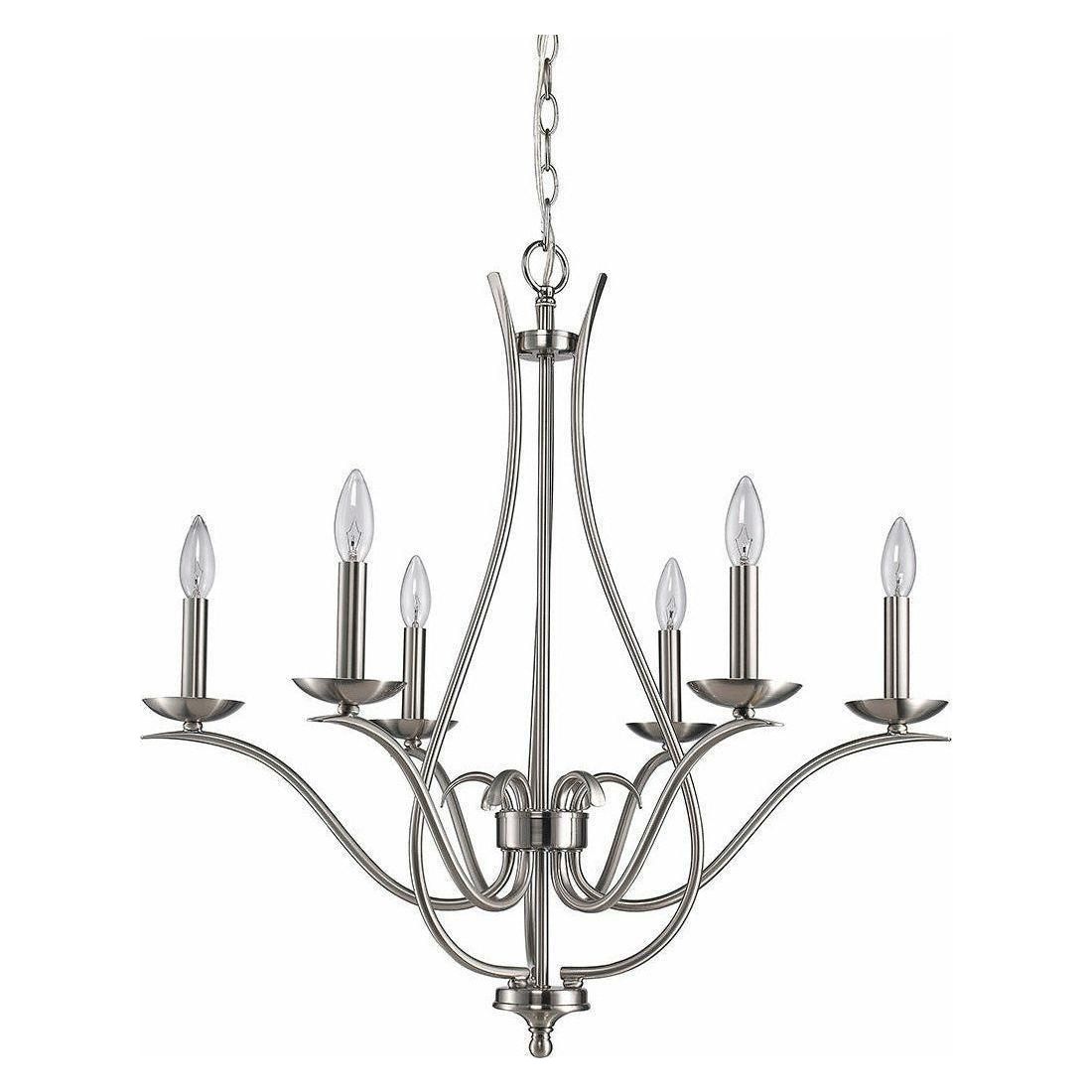 Acclaim - Genevieve Chandelier - Lights Canada
