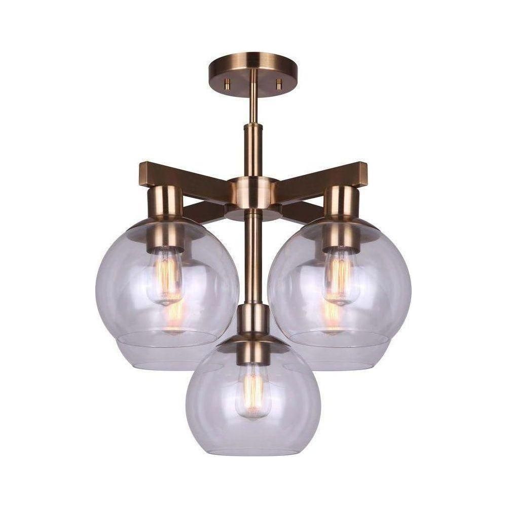 Canarm - Landry Semi Flush Mount - Lights Canada