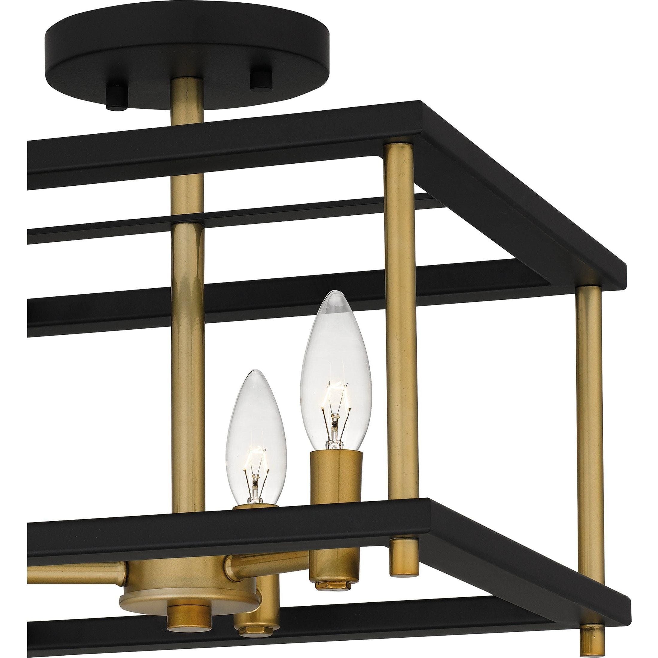 Quoizel - Kynwyd Semi Flush Mount - Lights Canada