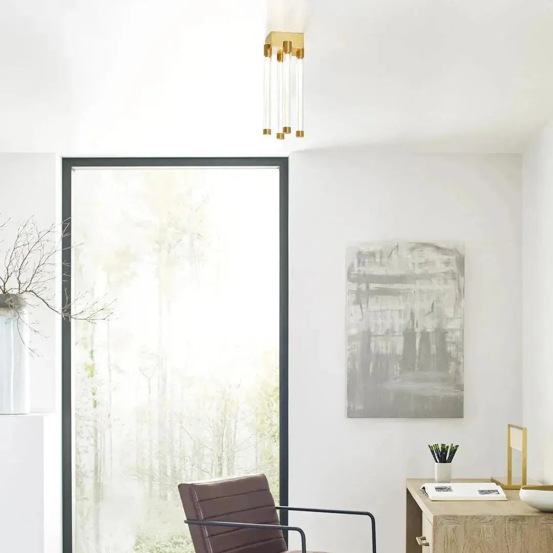 Visual Comfort Modern Collection - Phobos Short Flush Mount - Lights Canada