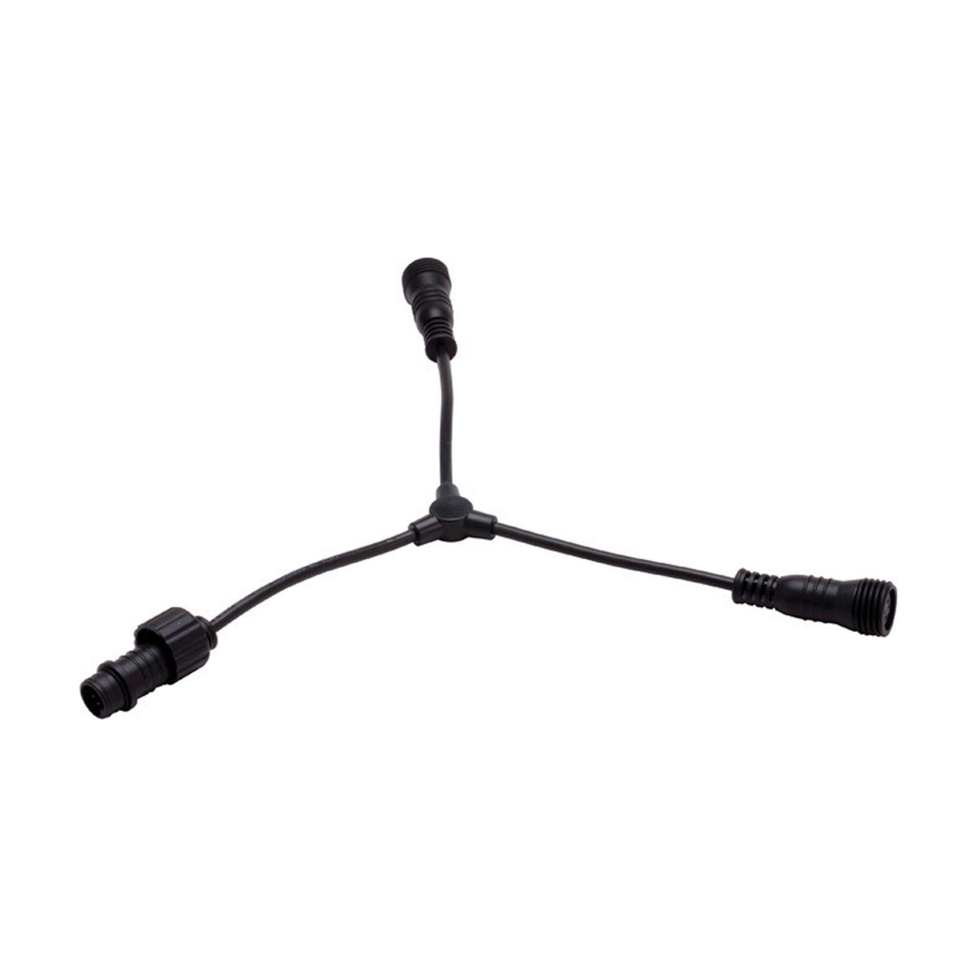 WAC Lighting - LED 24V Outdoor PRO Submersible Strip Light 3-Way Y-Connector - Lights Canada