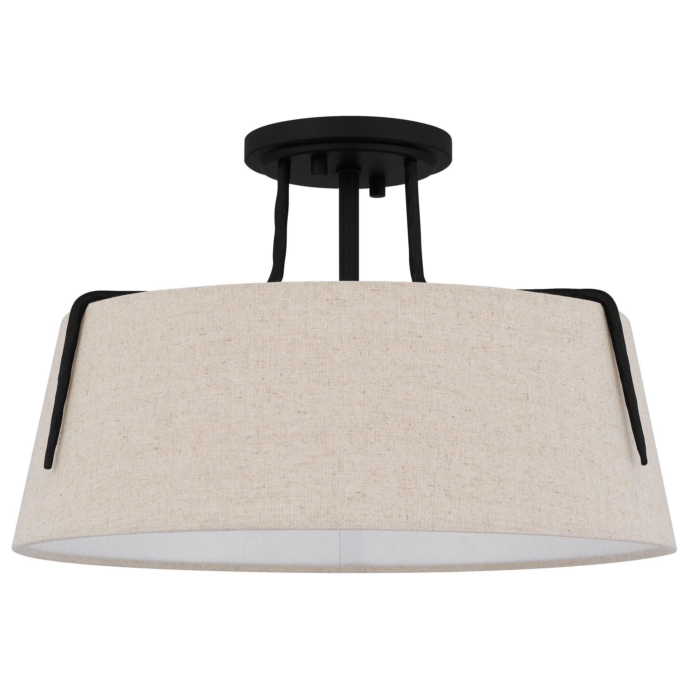 Quoizel - Leona Semi Flush Mount - Lights Canada