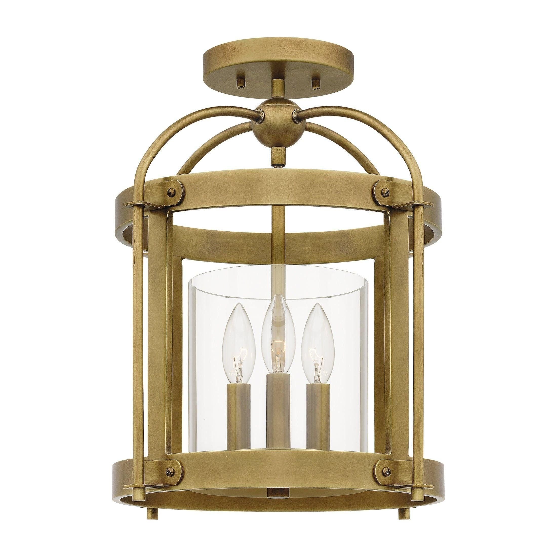 Quoizel - McPherson Semi Flush Mount - Lights Canada