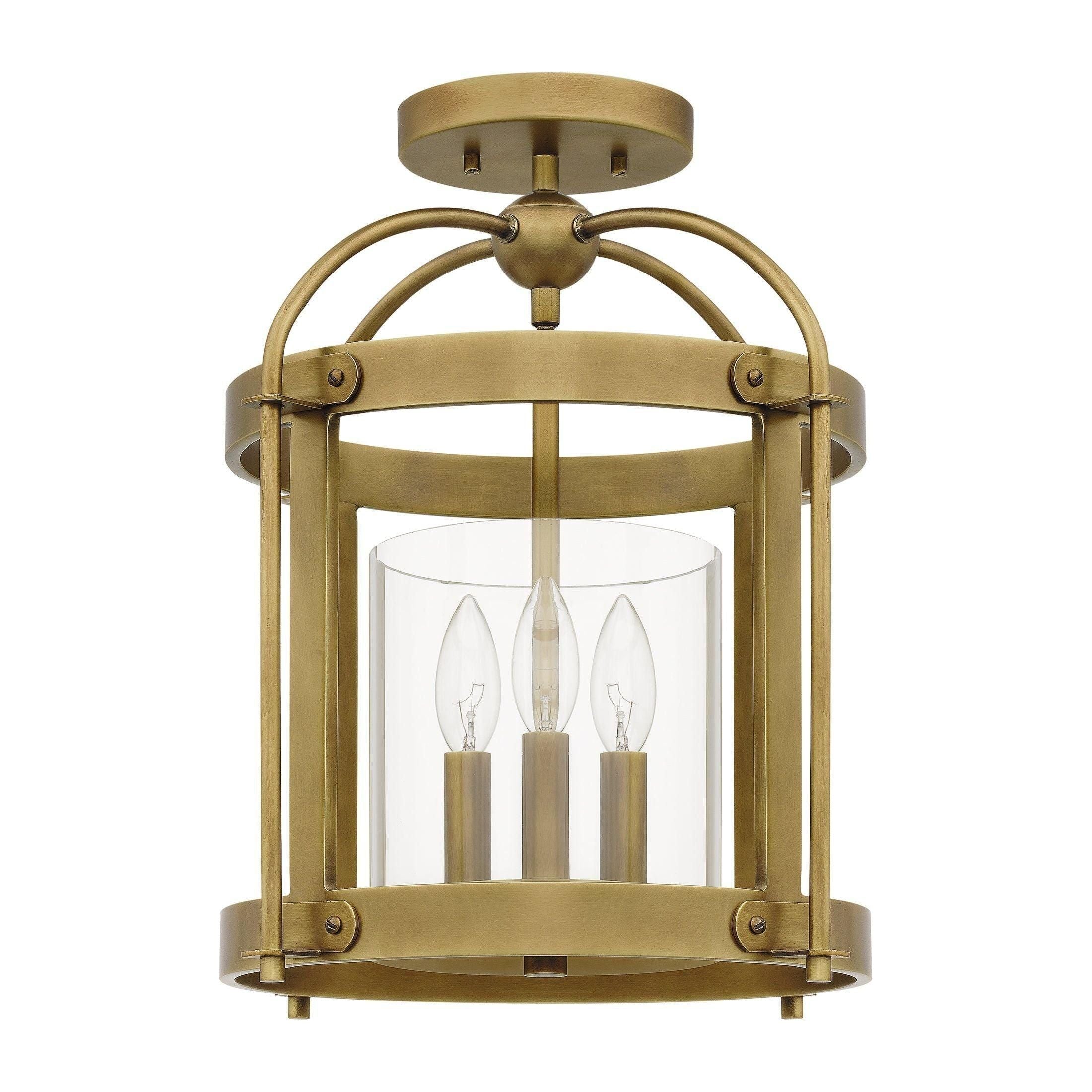 Quoizel - McPherson Semi Flush Mount - Lights Canada