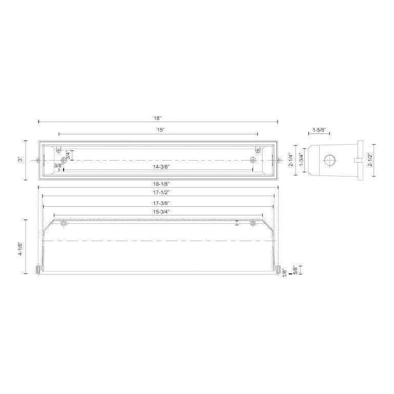 Kuzco - Newport Concrete Box (for ER7120) - Lights Canada
