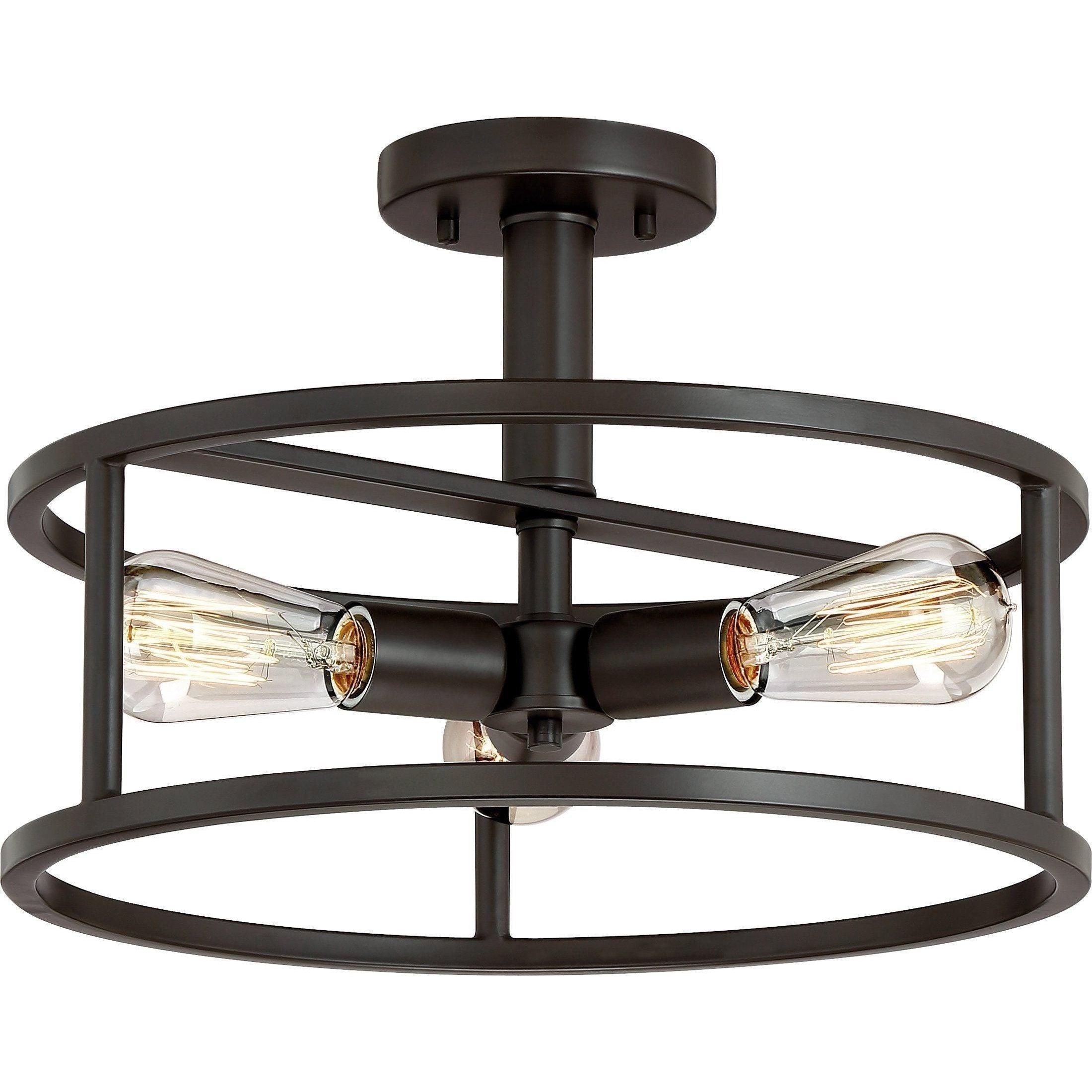 Quoizel - New Harbor Semi Flush Mount - Lights Canada