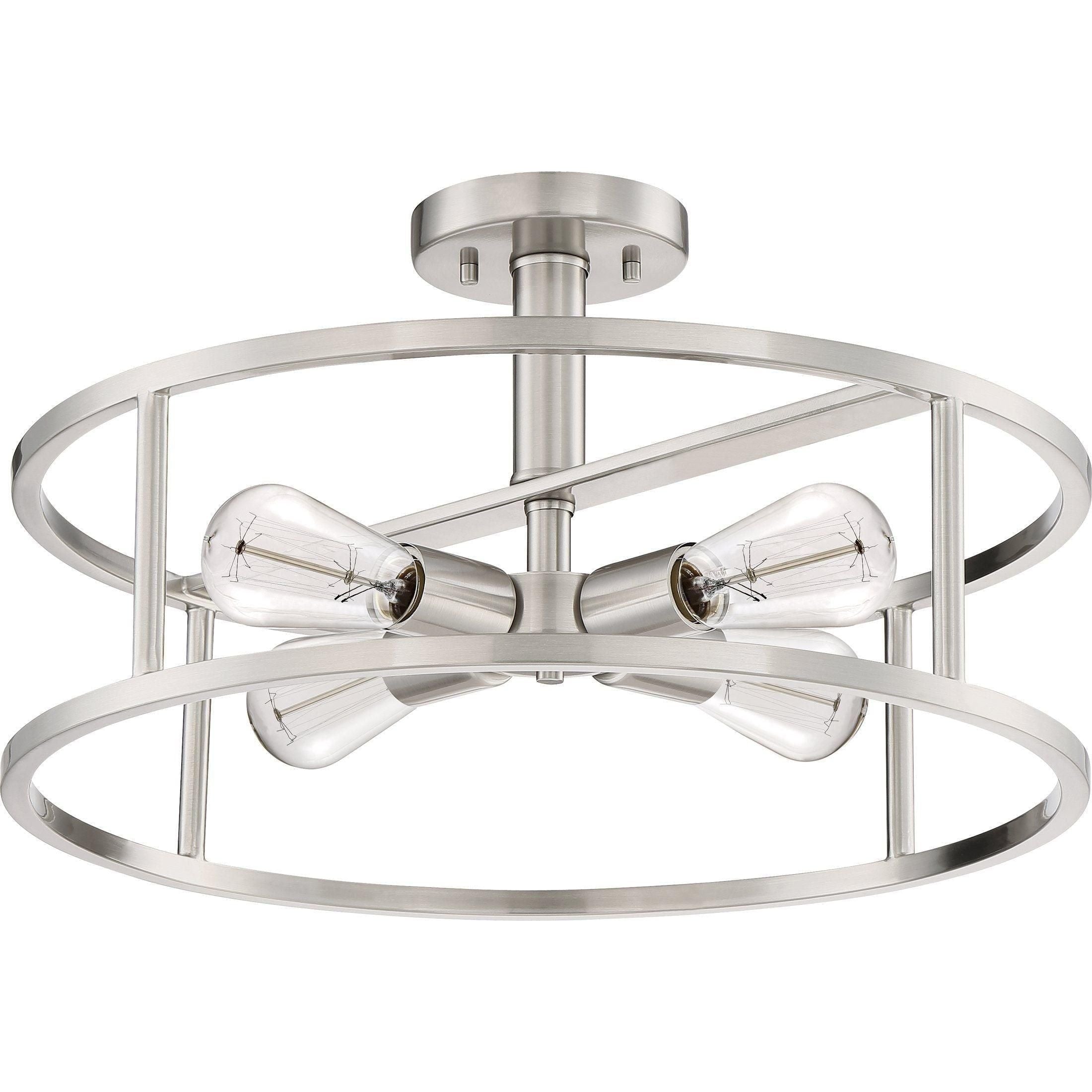 Quoizel - New Harbor Semi Flush Mount - Lights Canada