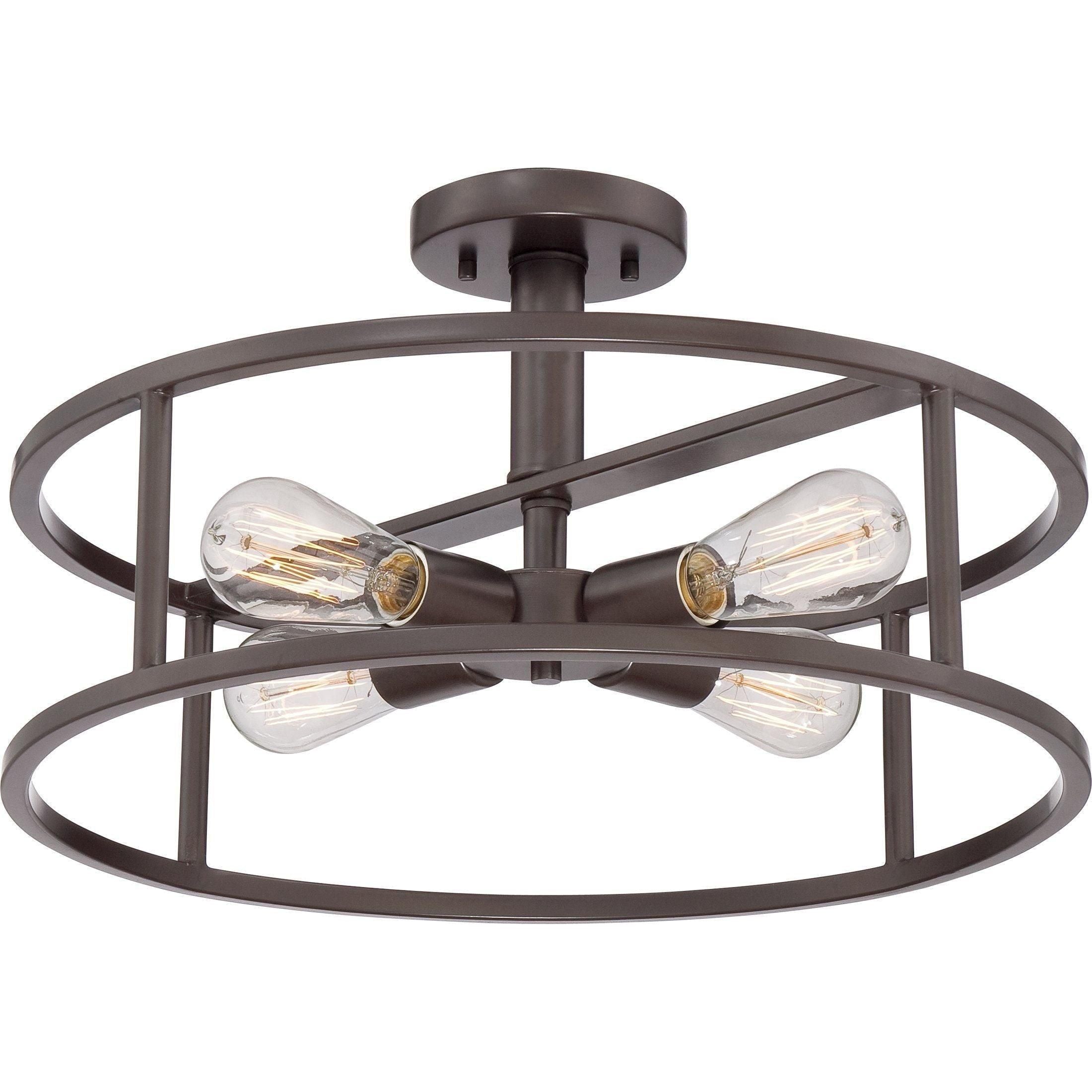 Quoizel - New Harbor Semi Flush Mount - Lights Canada