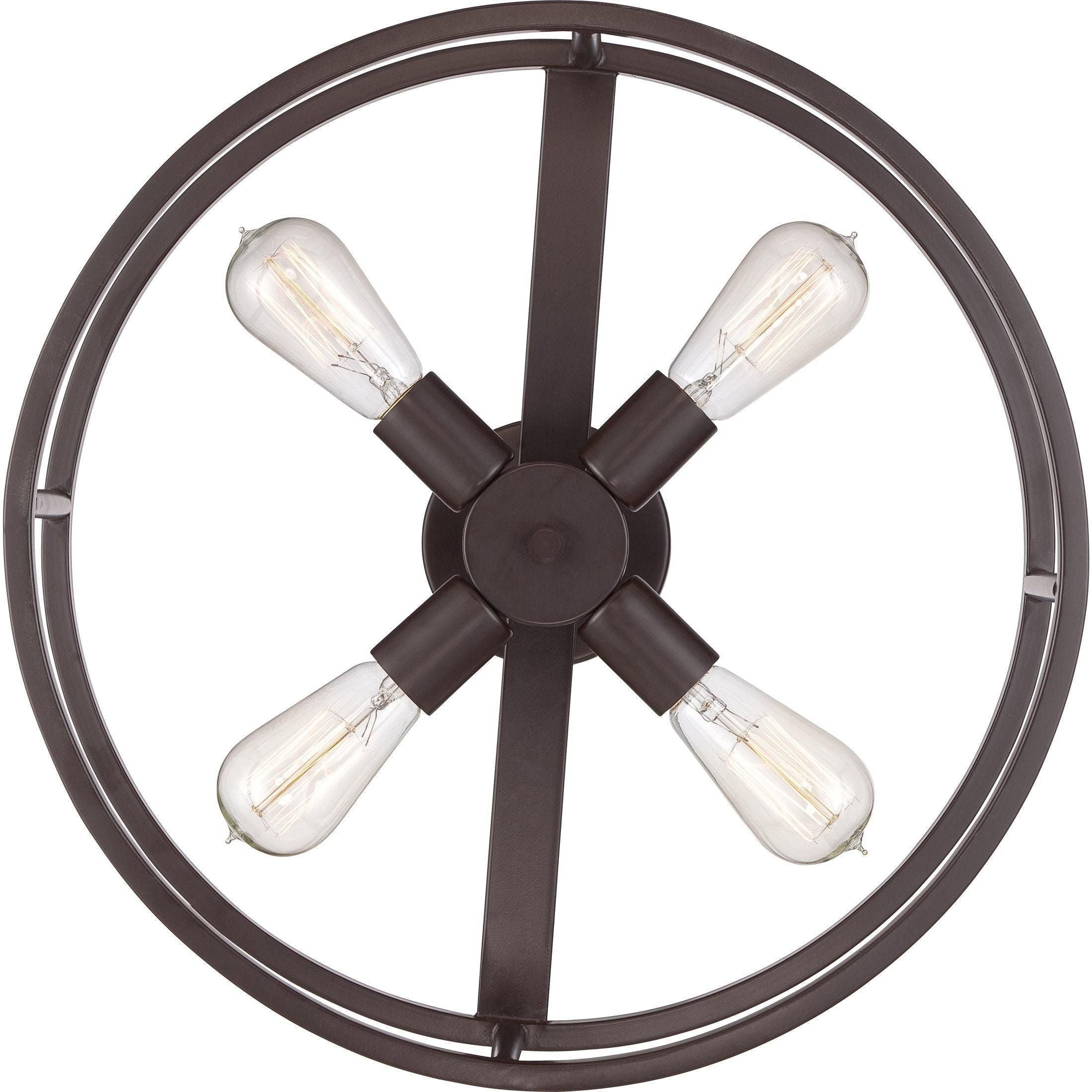Quoizel - New Harbor Semi Flush Mount - Lights Canada