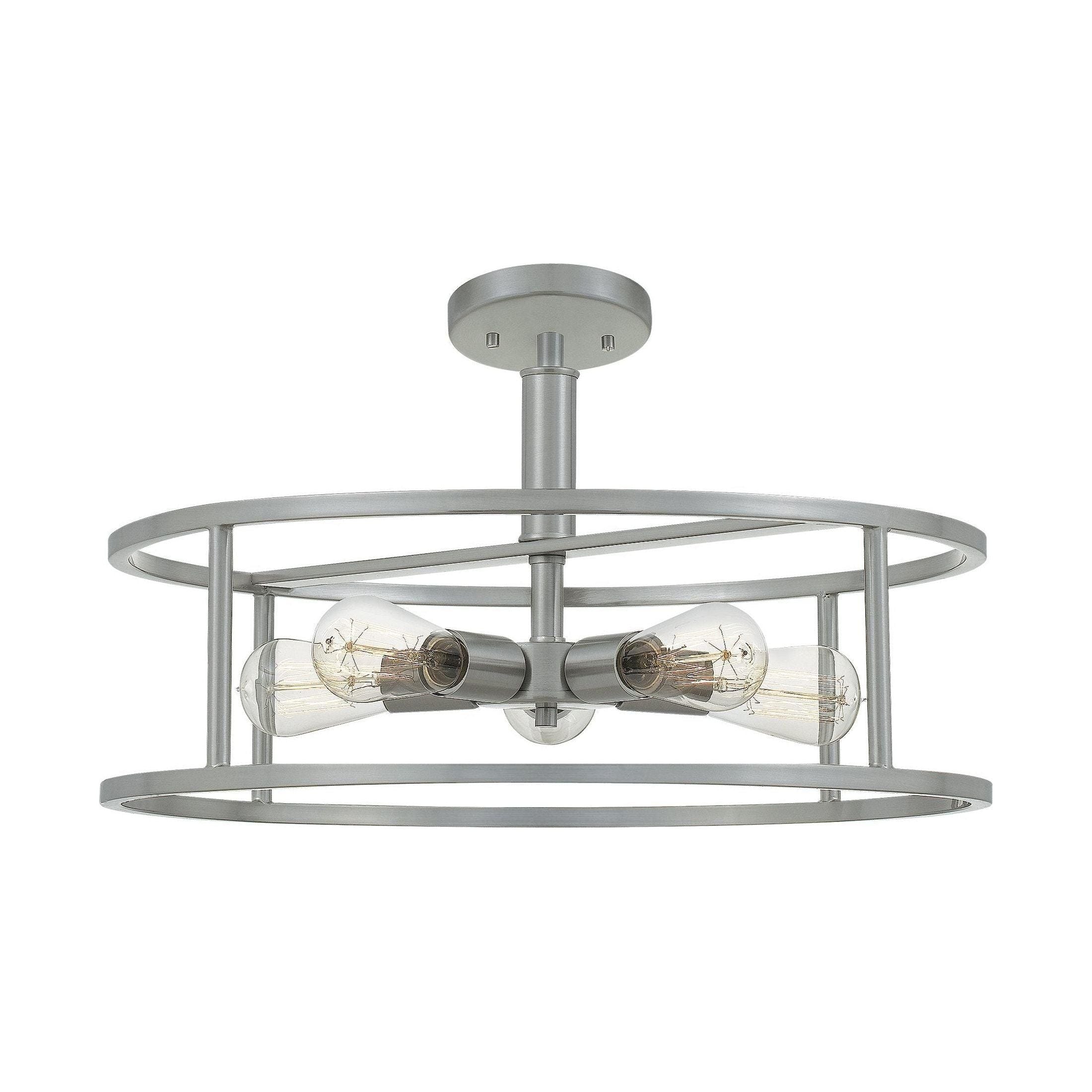 Quoizel - New Harbor Semi Flush Mount - Lights Canada