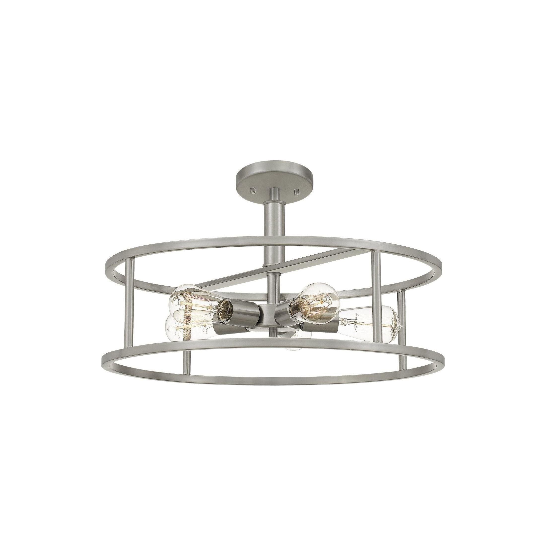 Quoizel - New Harbor Semi Flush Mount - Lights Canada