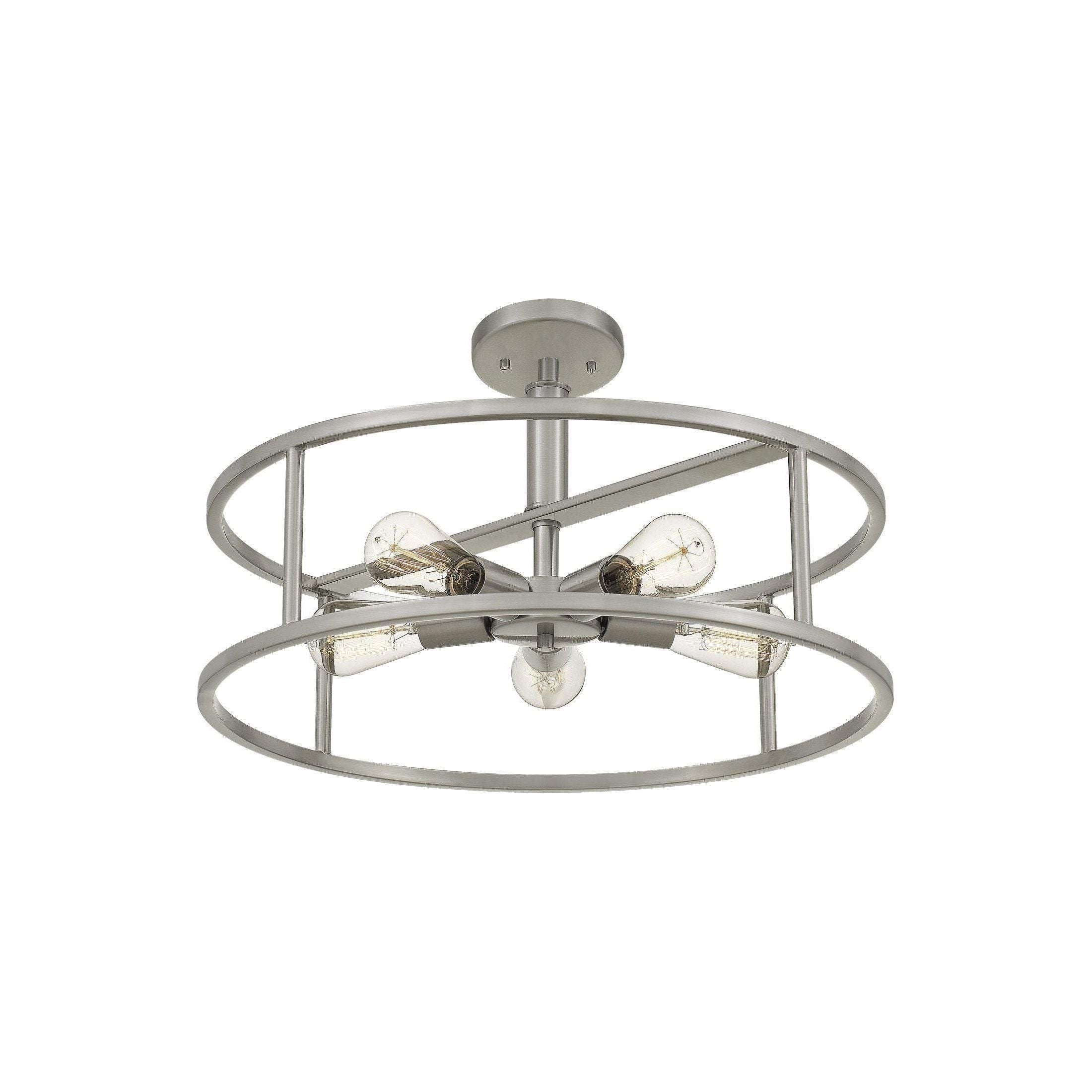 Quoizel - New Harbor Semi Flush Mount - Lights Canada