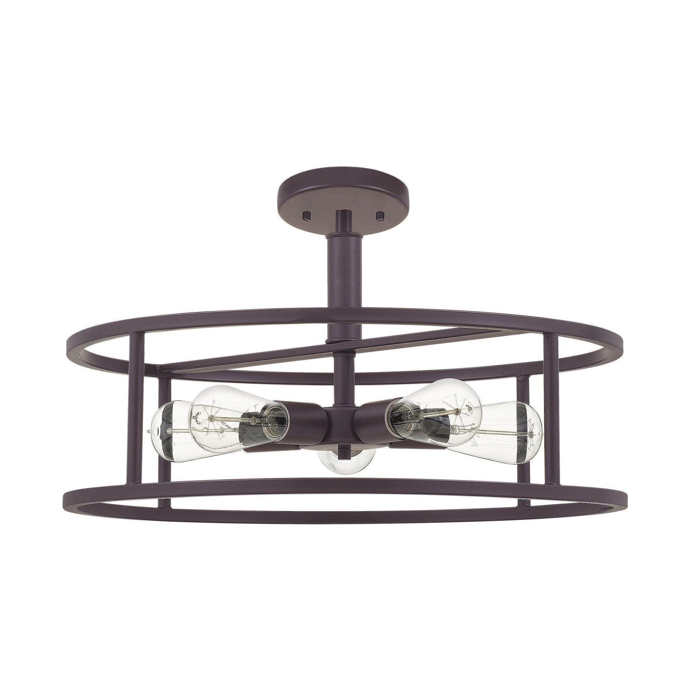 Quoizel - New Harbor Semi Flush Mount - Lights Canada