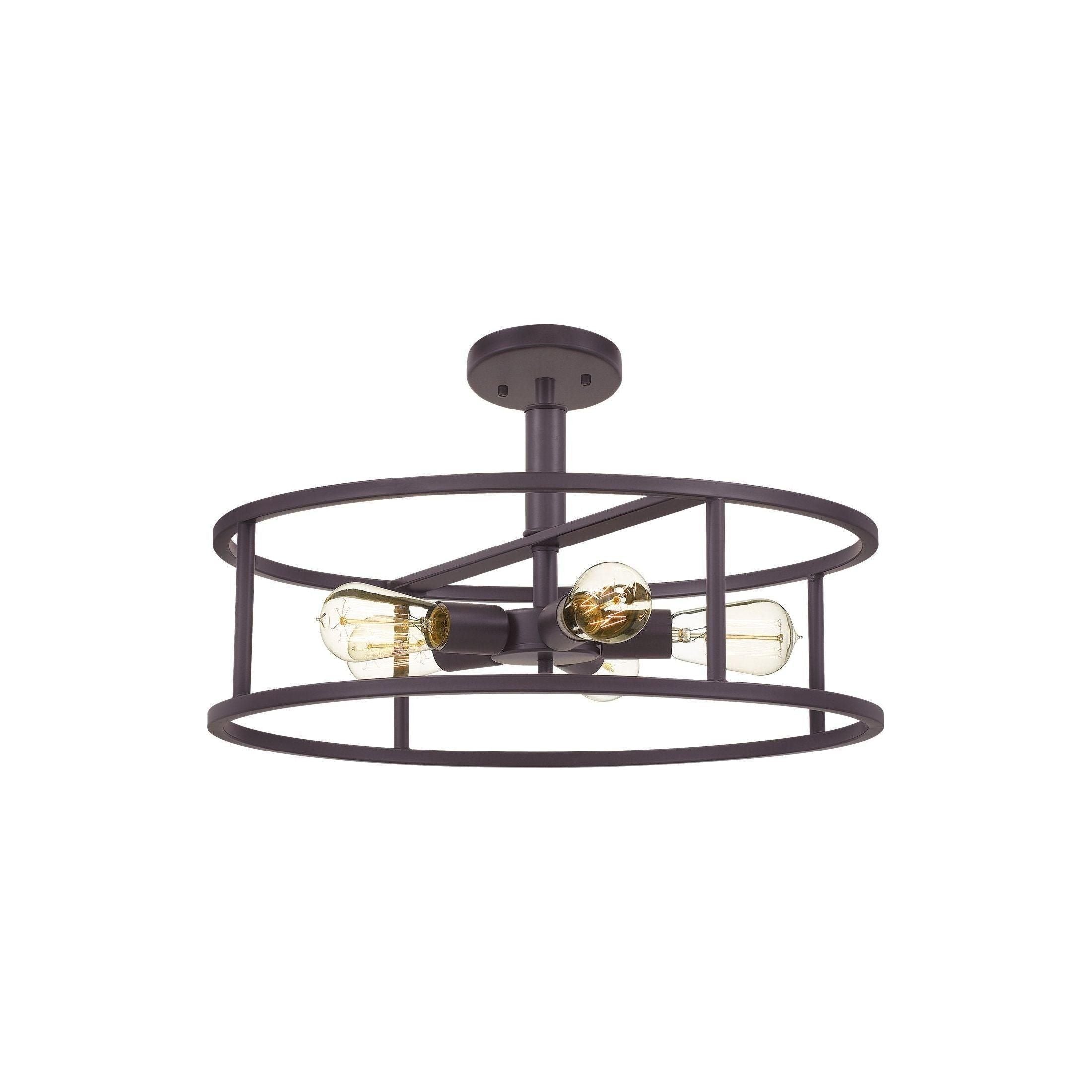 Quoizel - New Harbor Semi Flush Mount - Lights Canada