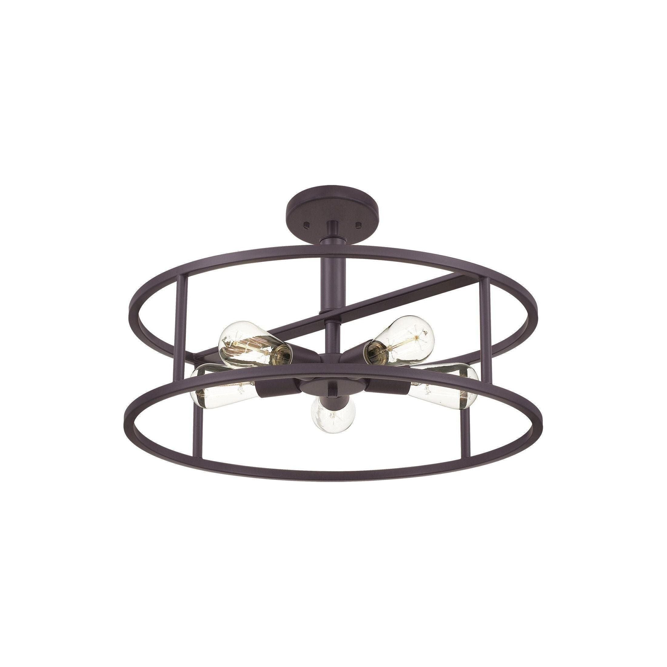 Quoizel - New Harbor Semi Flush Mount - Lights Canada