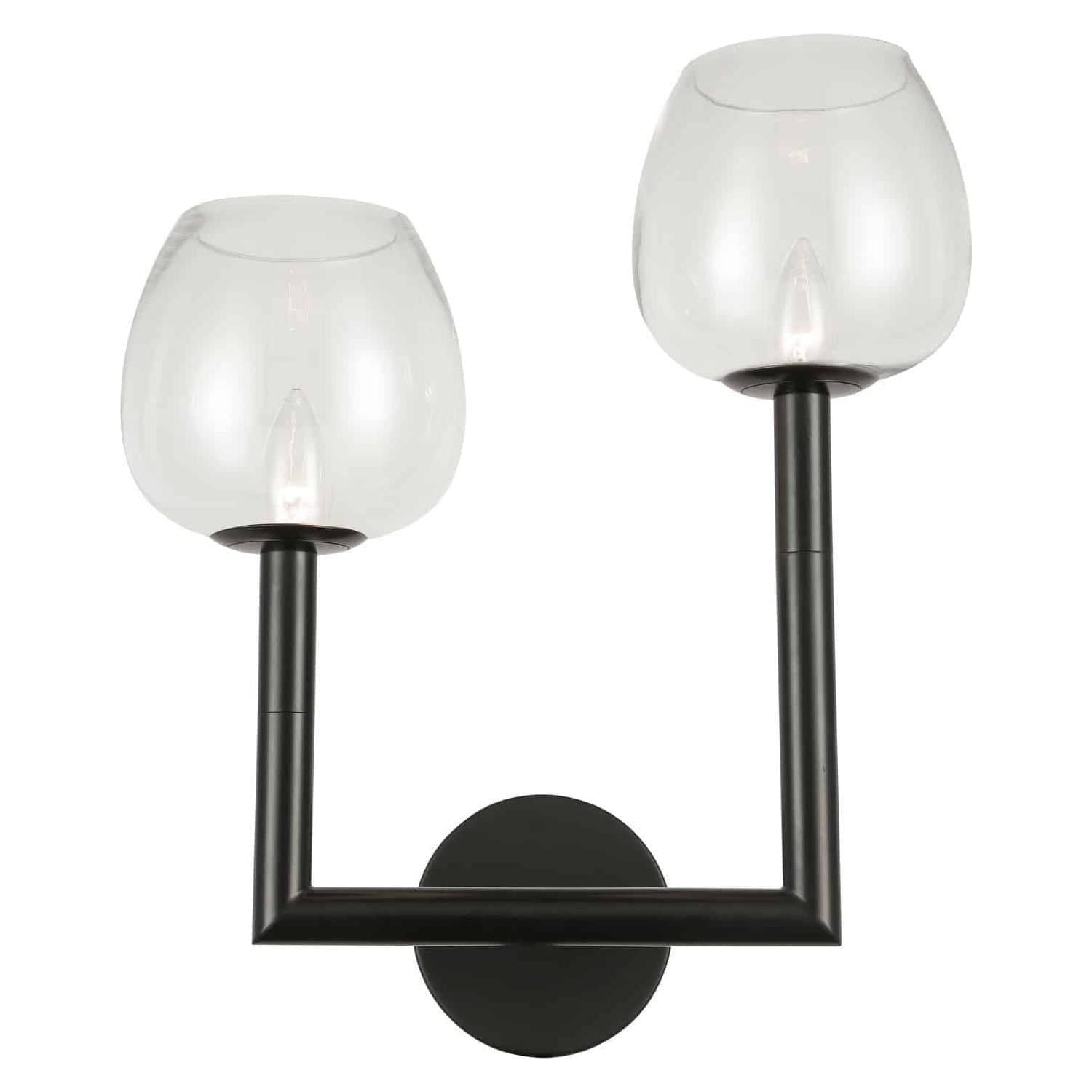 Dainolite - Nora 2 Light Wall (Decorative) - Lights Canada