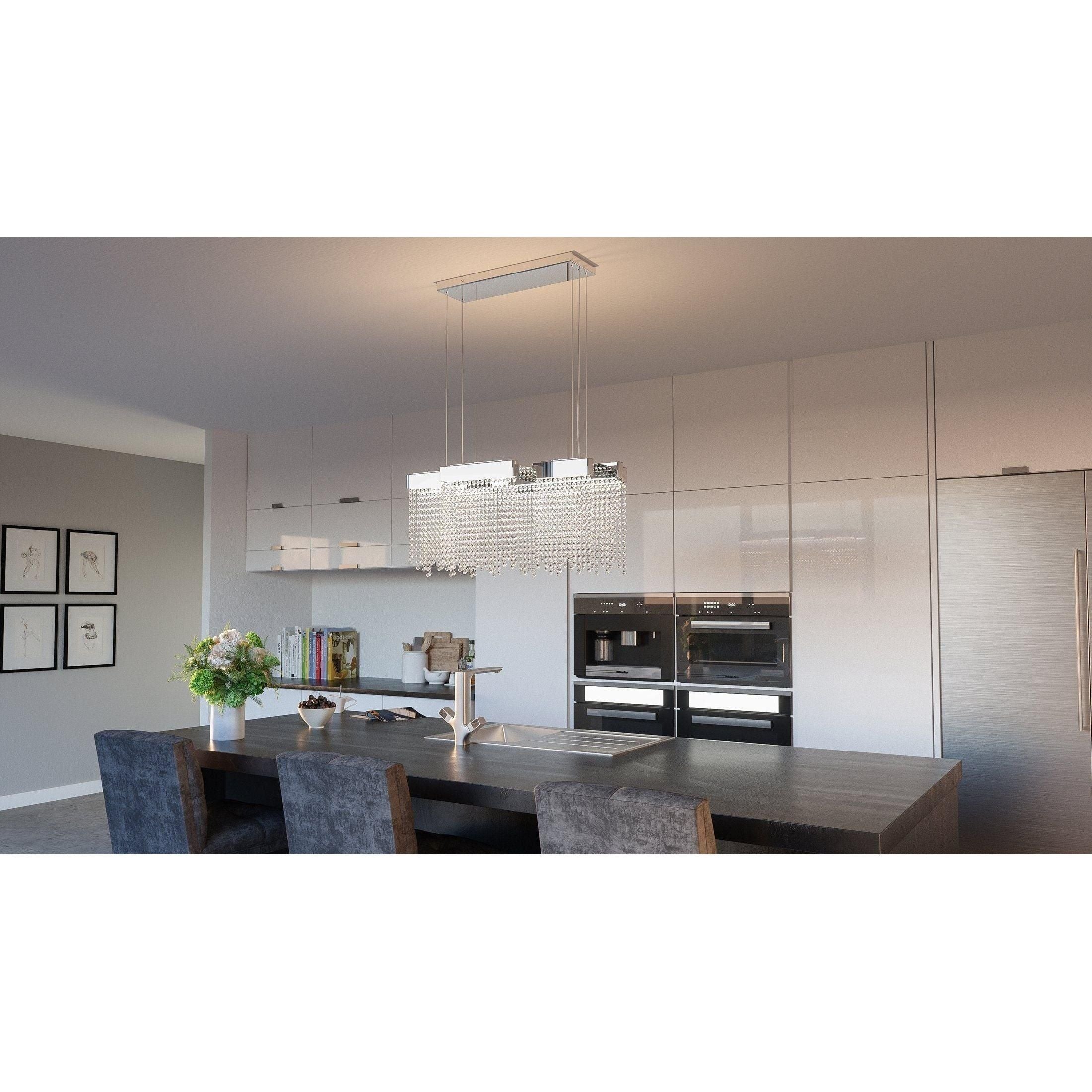 Quoizel - Crystal Falls Linear Suspension - Lights Canada