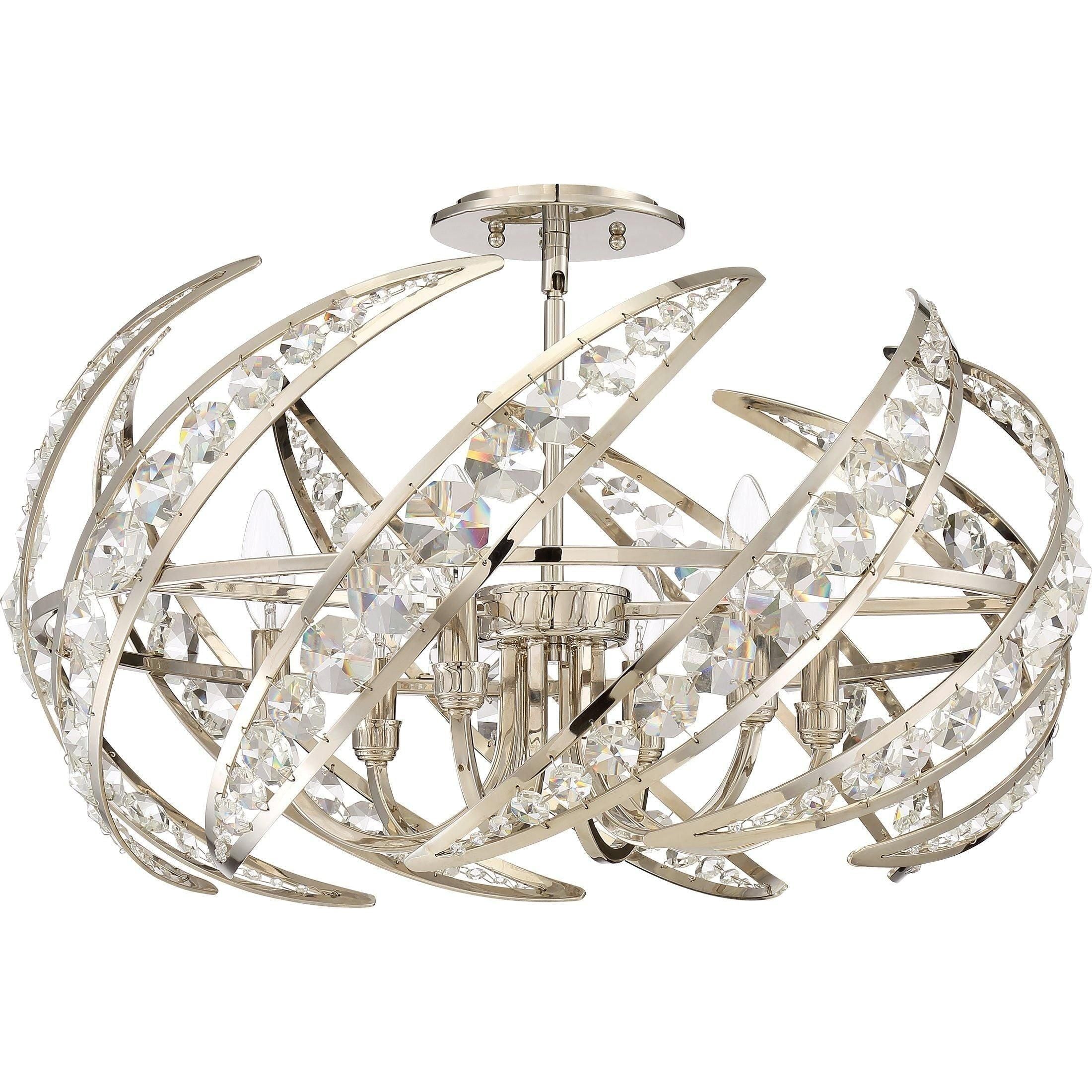 Quoizel - Crescent Semi Flush Mount - Lights Canada