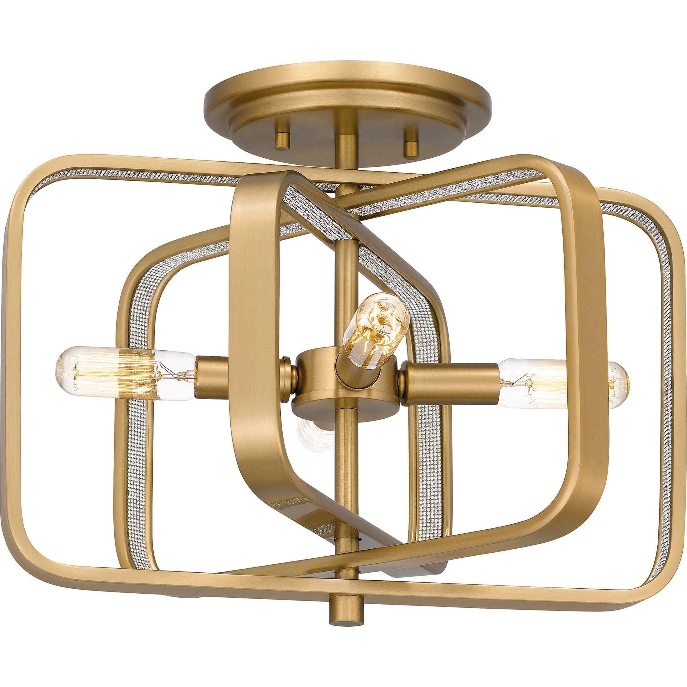 Quoizel - Dupree Semi Flush Mount - Lights Canada