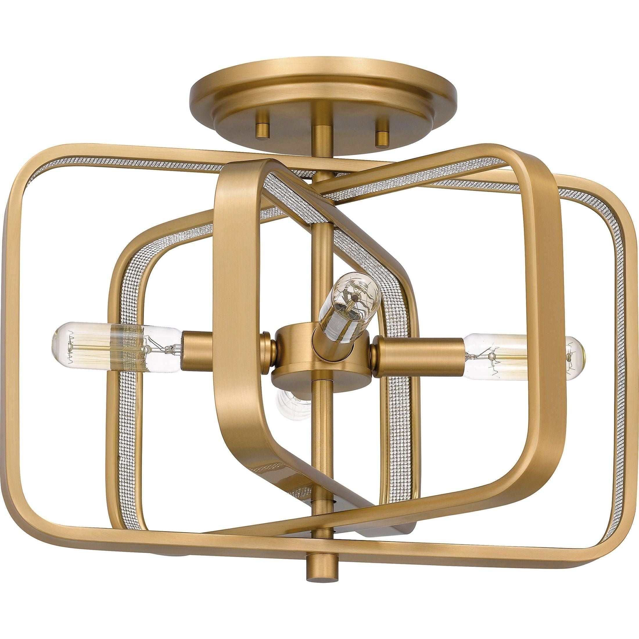 Quoizel - Dupree Semi Flush Mount - Lights Canada