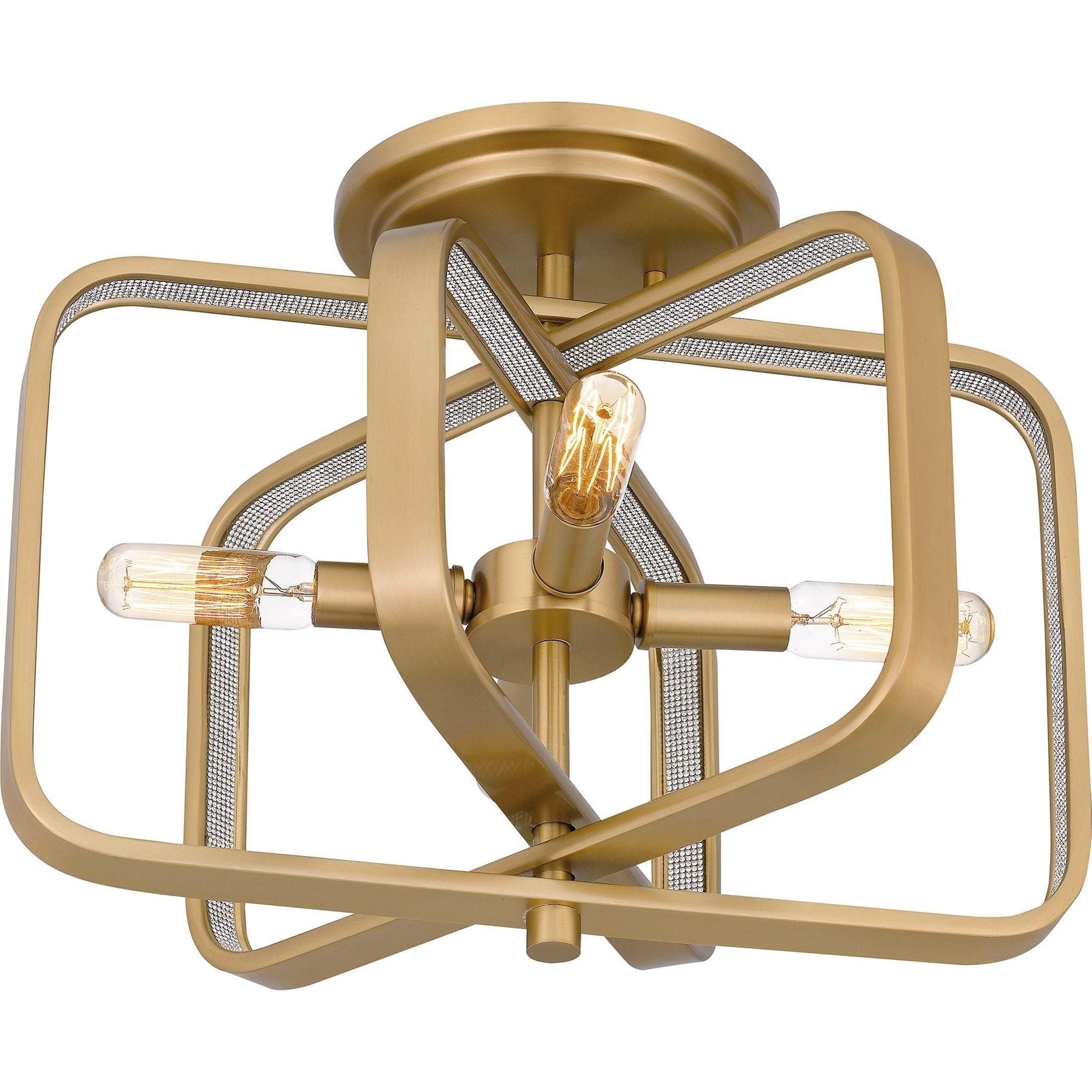 Quoizel - Dupree Semi Flush Mount - Lights Canada