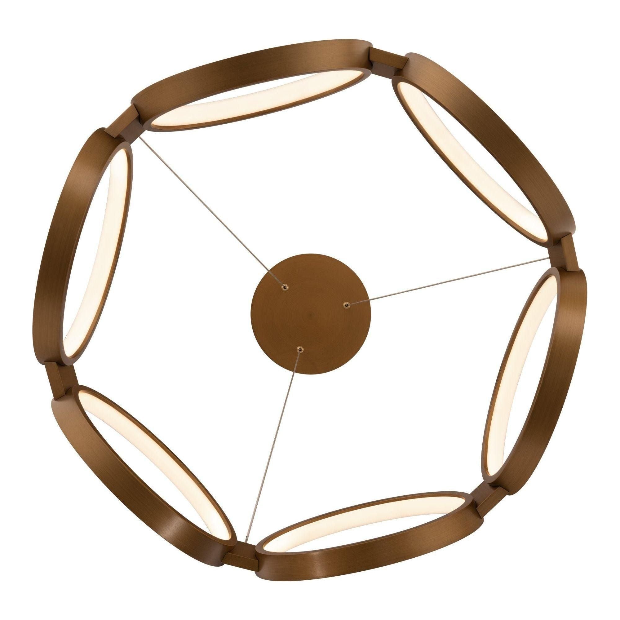 dweLED - Solitaire 27" LED Chandelier - Lights Canada