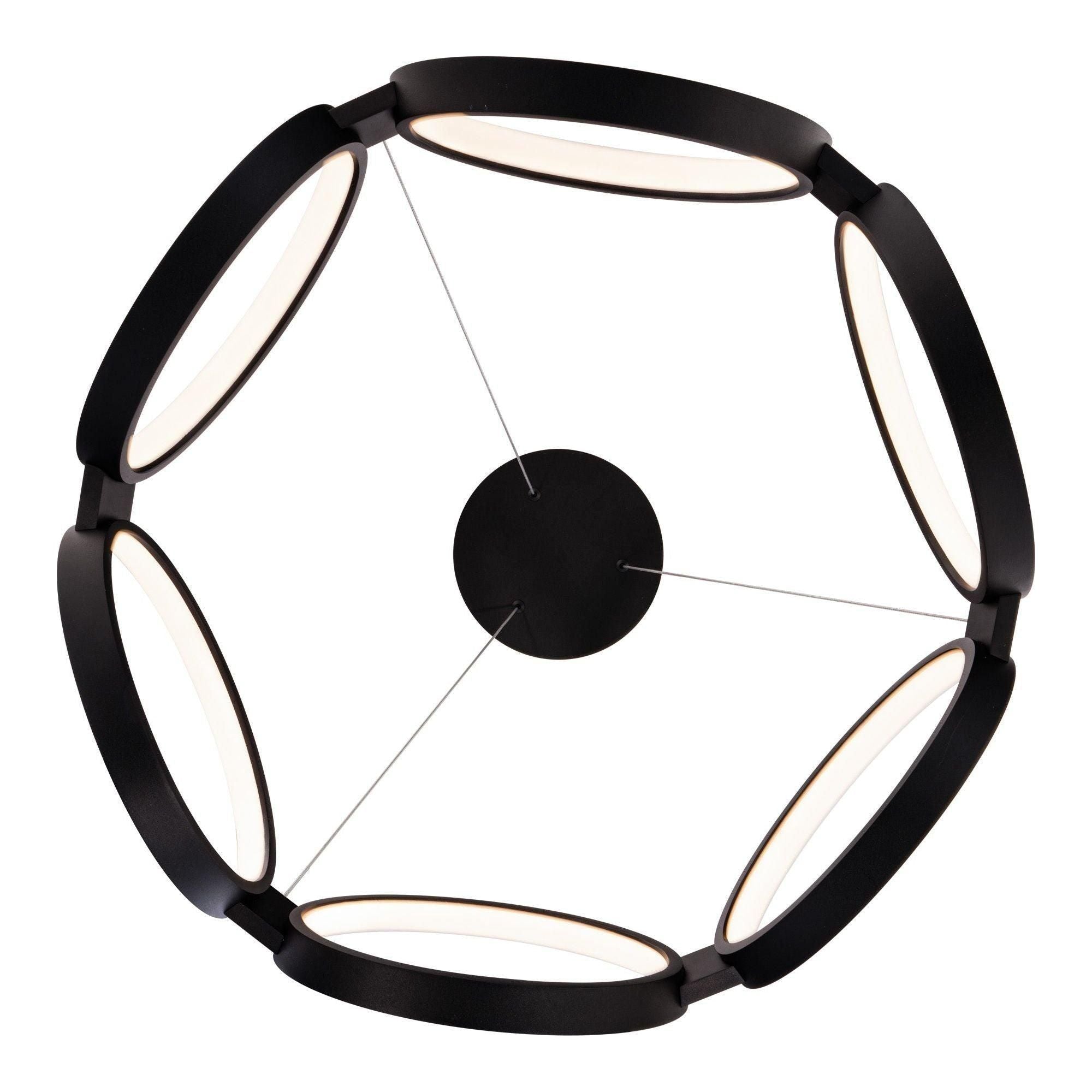 dweLED - Solitaire 27" LED Chandelier - Lights Canada