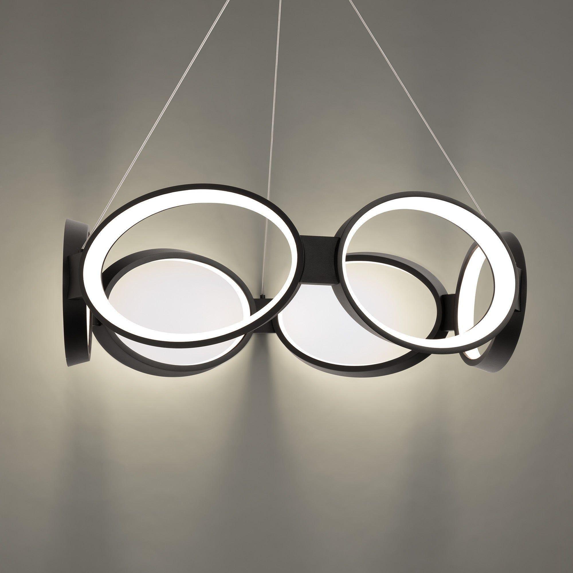 dweLED - Solitaire 27" LED Chandelier - Lights Canada