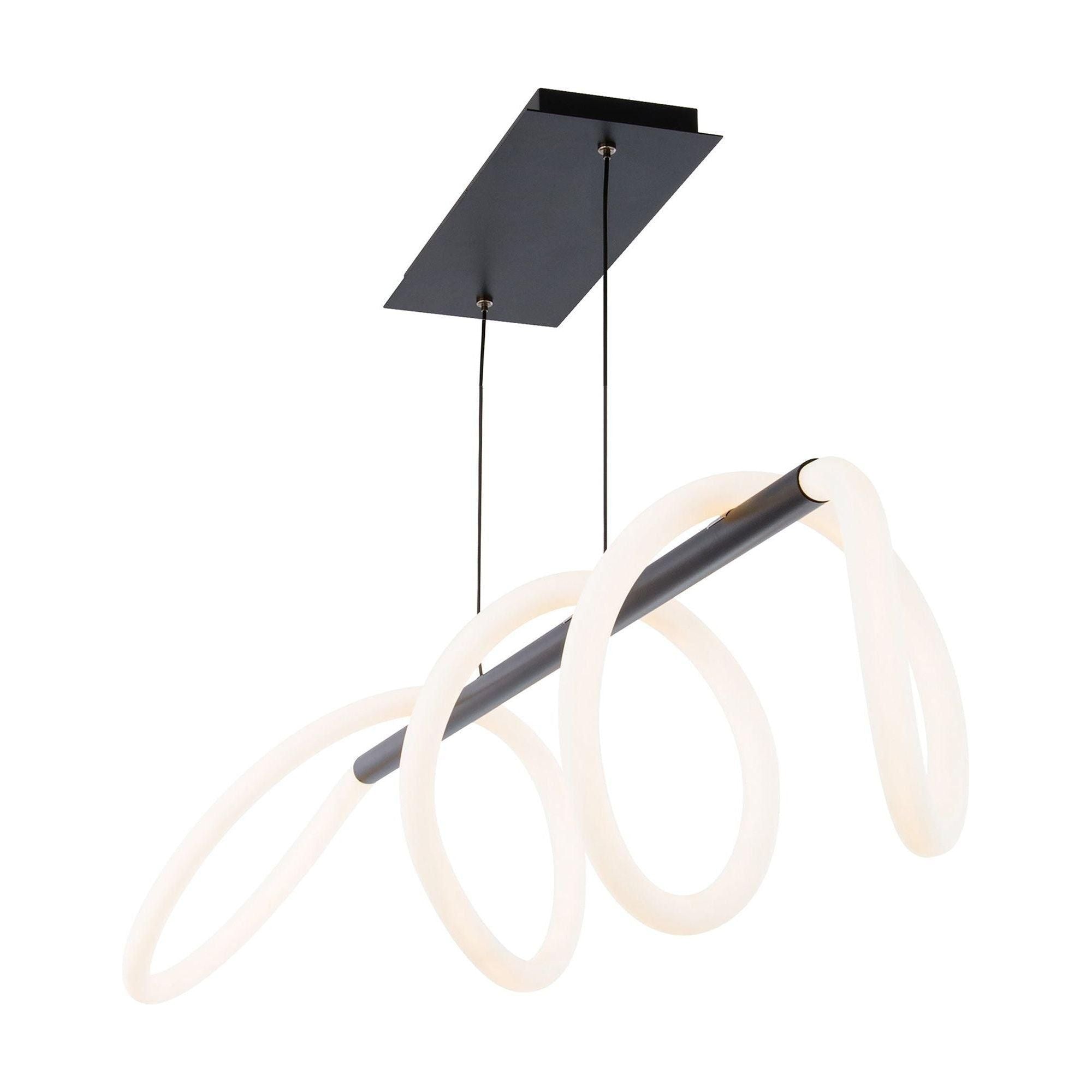 dweLED - Tightrope 45.6" LED Linear Pendant - Lights Canada