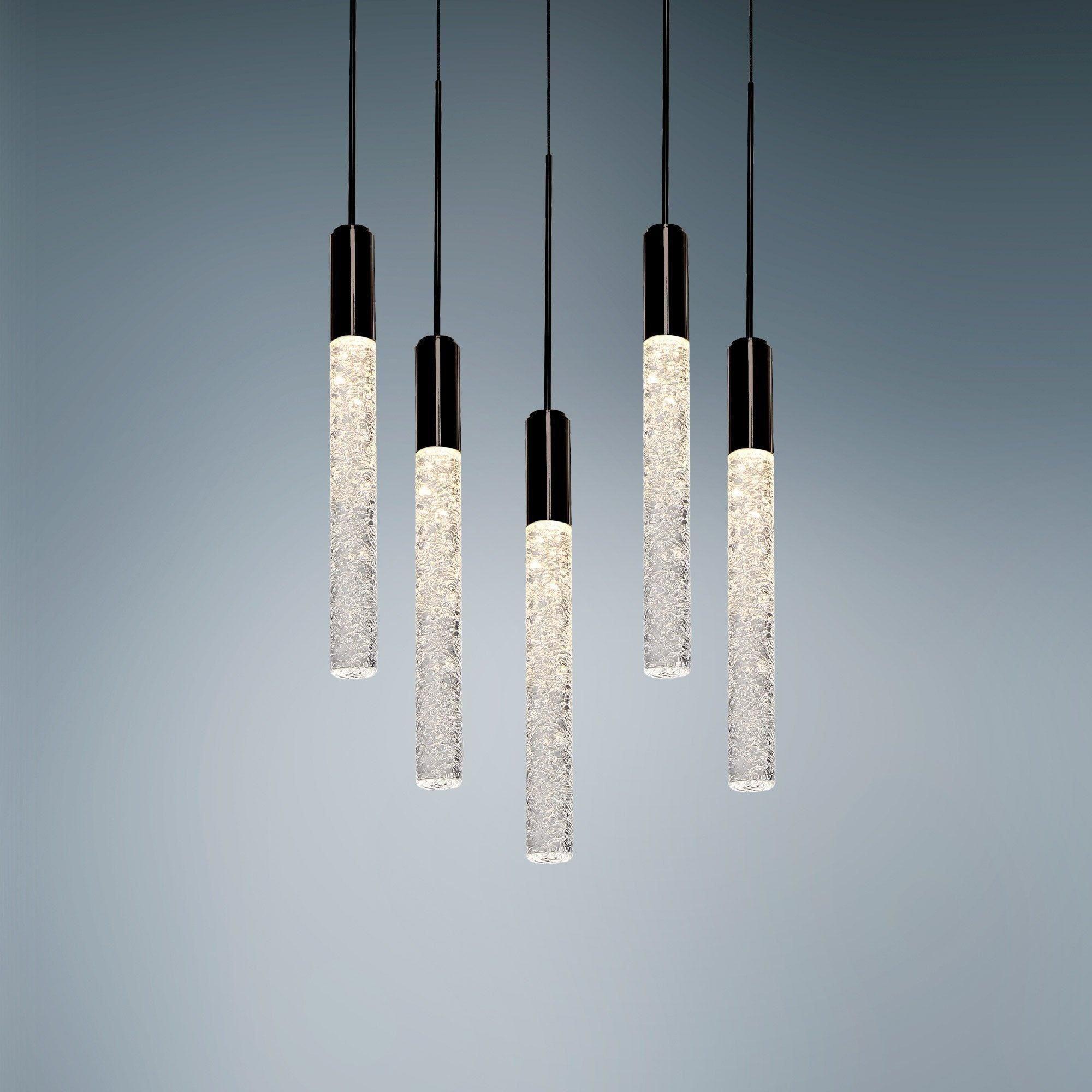 Modern Forms - Magic LED 5 Light Round Chandelier - Lights Canada