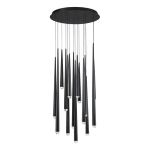 Modern Forms - Cascade LED 15 Light Crystal Round Chandelier - Lights Canada