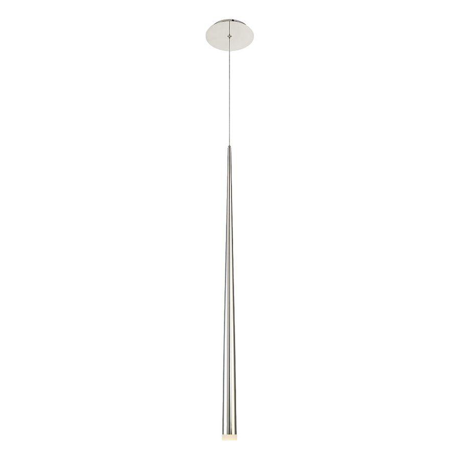 Modern Forms - Cascade 37" LED Single Light Etched Glass Pendant - Lights Canada