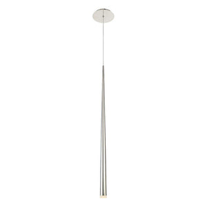 Modern Forms - Cascade 37" LED Single Light Etched Glass Pendant - Lights Canada