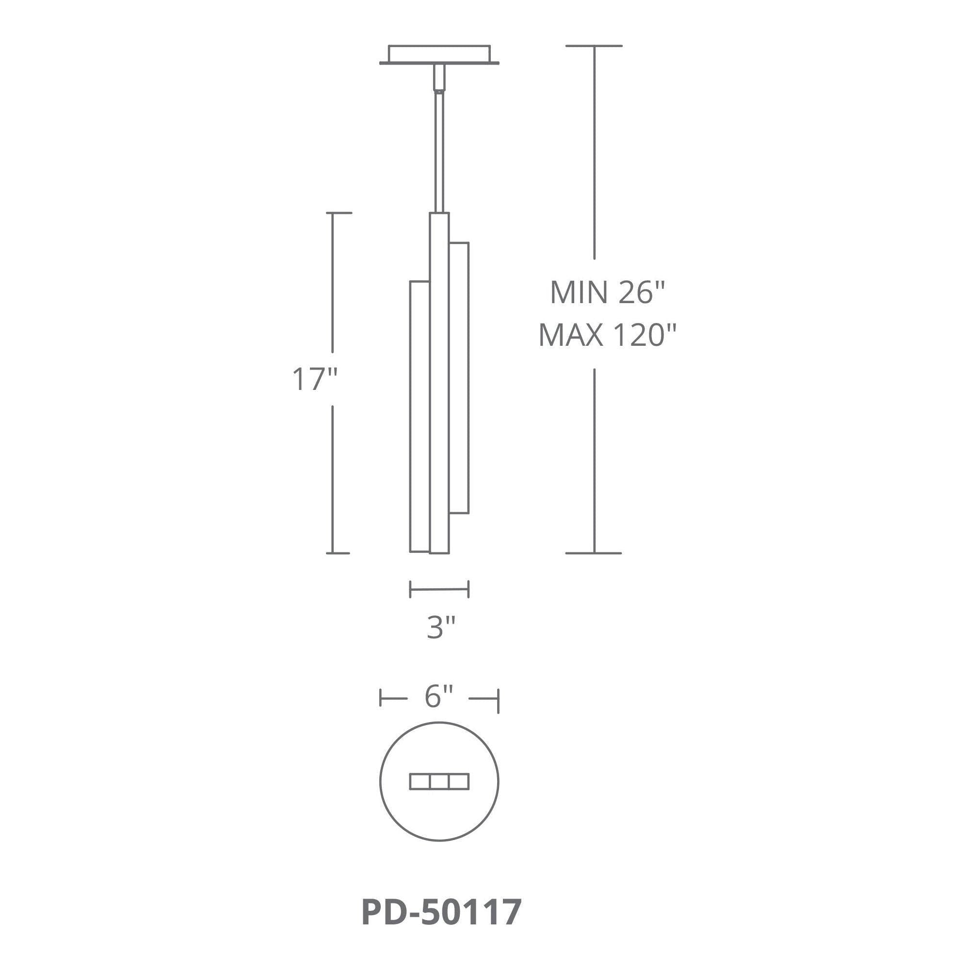Modern Forms - Tandem 17" LED Mini Pendant - Lights Canada
