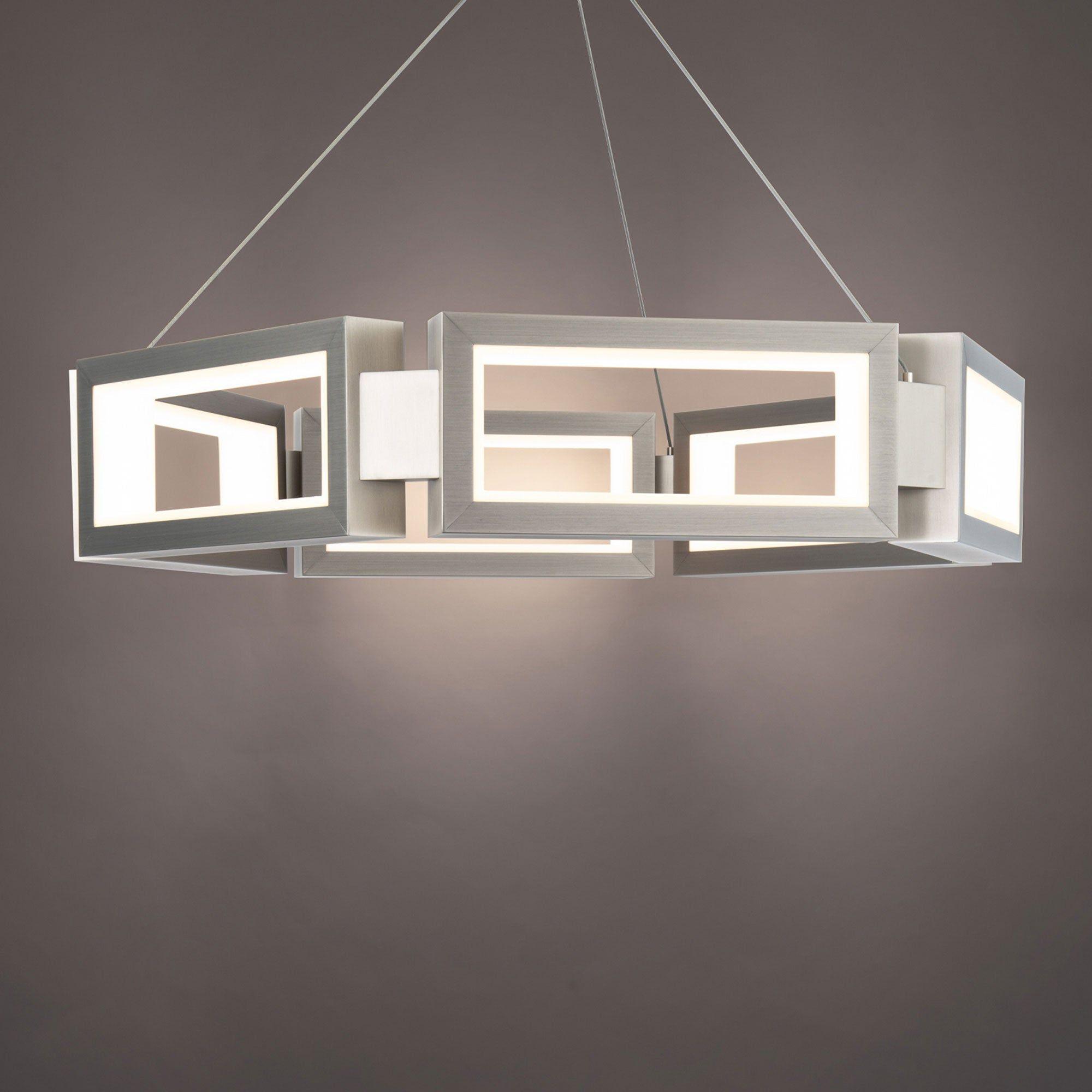 Modern Forms - Mies 27" LED Chandelier - Lights Canada