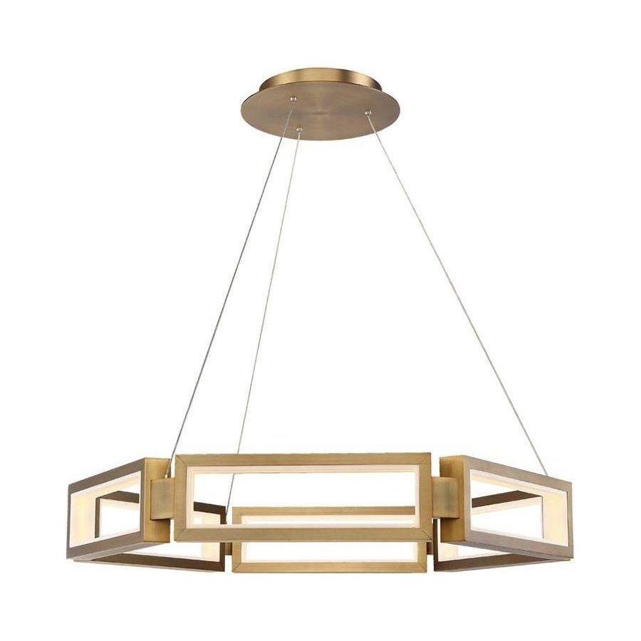 Modern Forms - Mies 35" LED Chandelier - Lights Canada