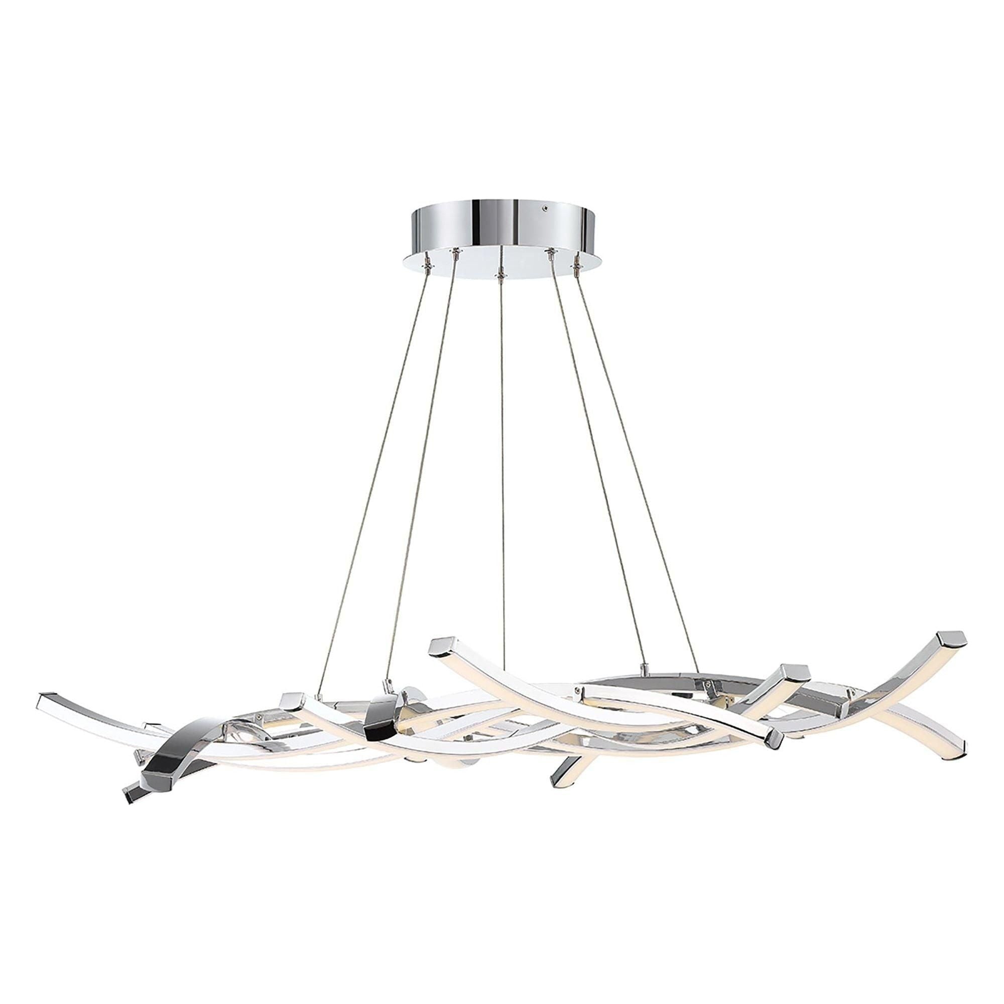 dweLED - Divergence 43.8" LED Chandelier - Lights Canada
