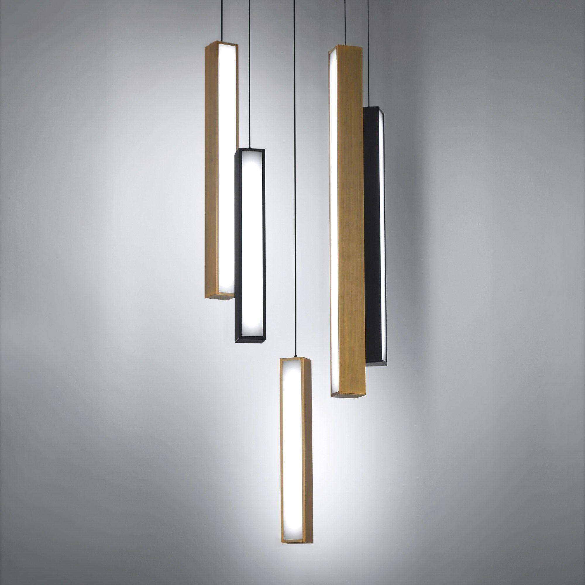 Modern Forms - Chaos LED 5 Light Round Pendant - Lights Canada