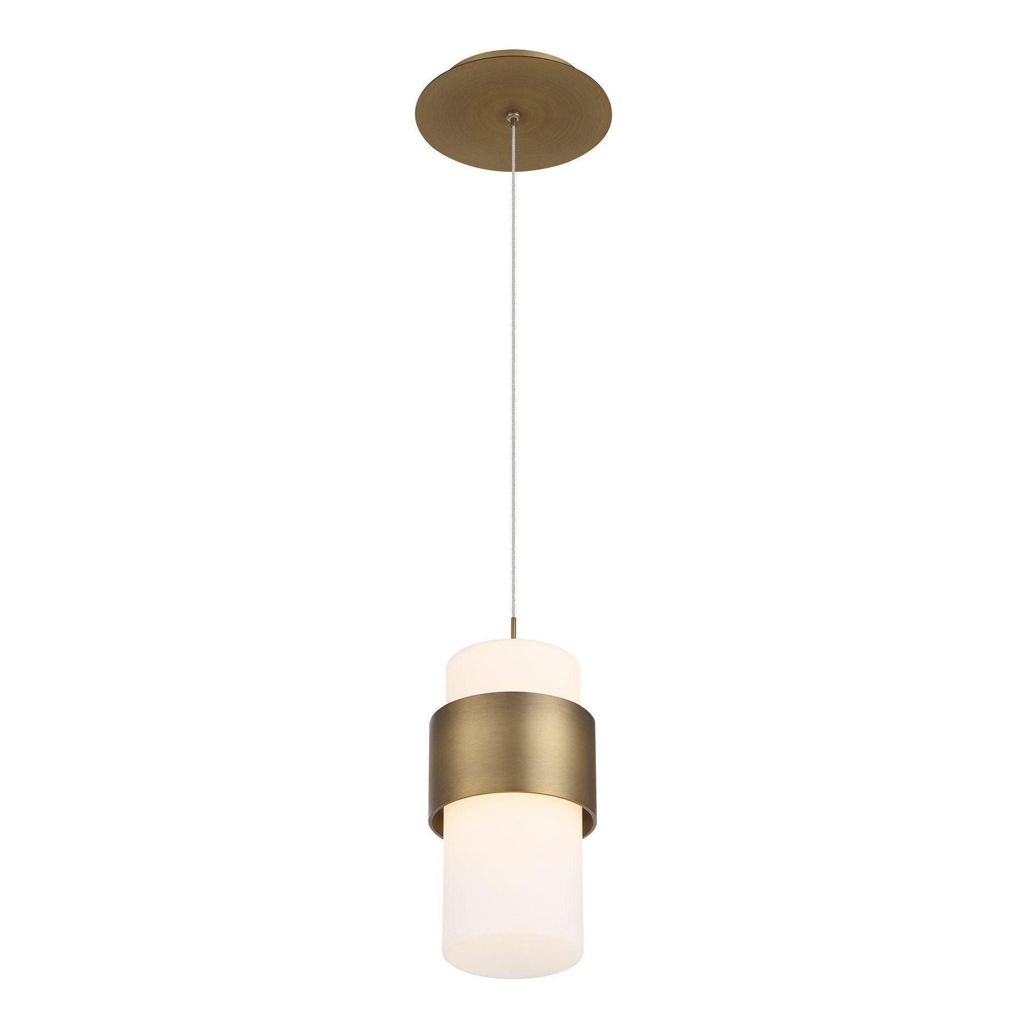 dweLED - Banded 5" LED Mini Pendant - Lights Canada