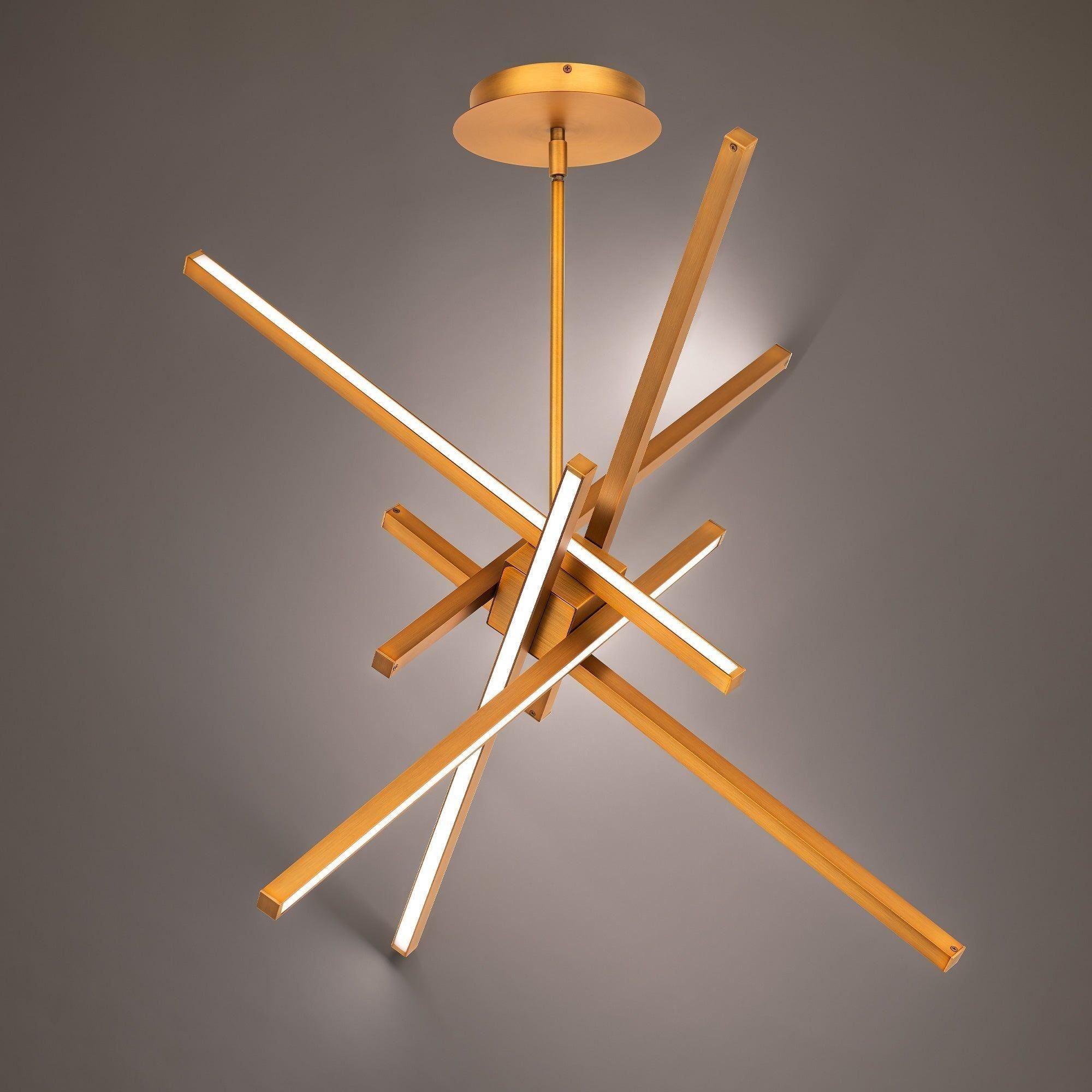 dweLED - Parallax 39" LED Pendant - Lights Canada